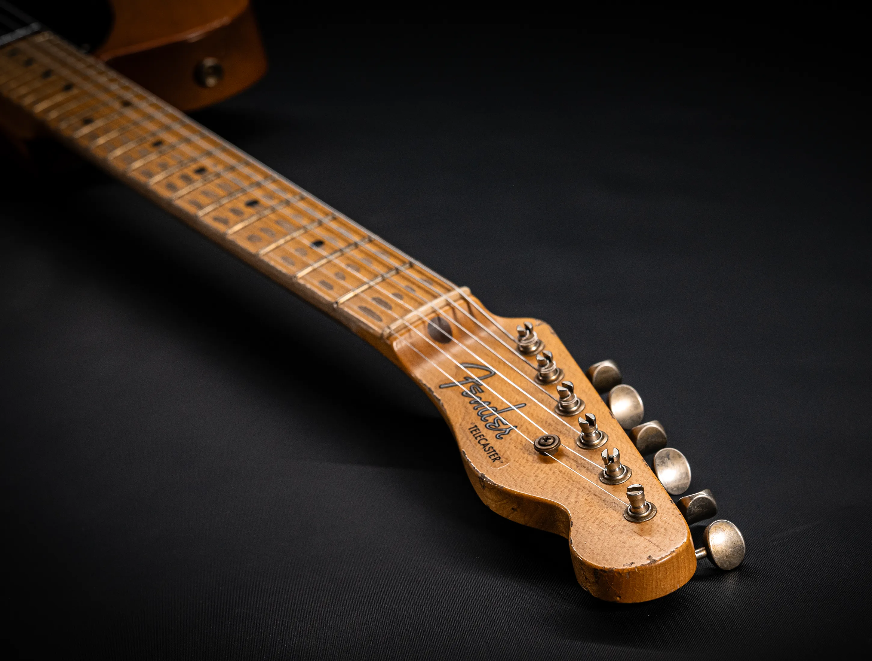 Fender Senior Masterbuilt Jason Smith 1952 Telecaster Relic - 1pc Ash Butterscotch Blonde
