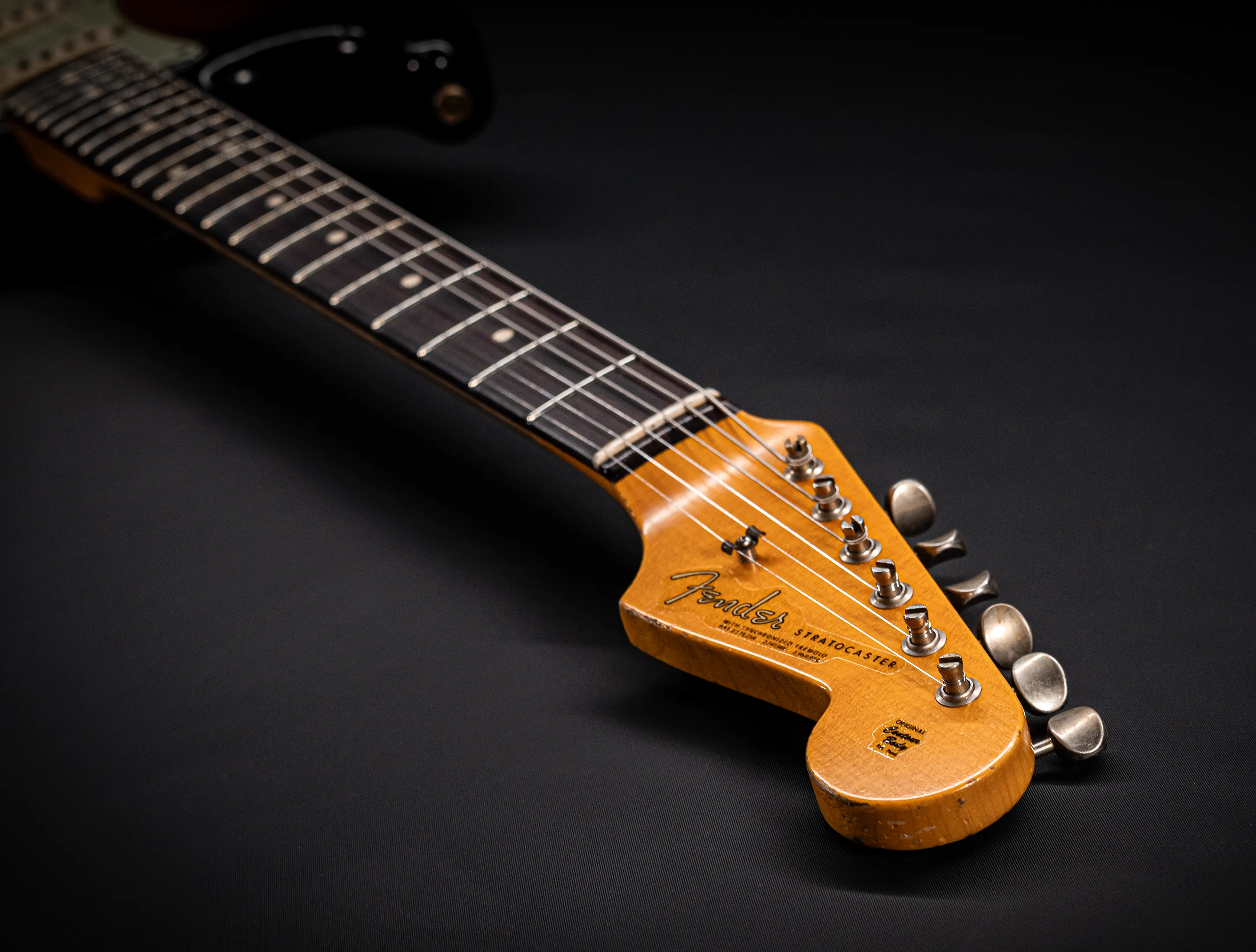 Fender Senior Masterbuilt Todd Krause 1963 Stratocaster Relic 1pc. Ash Body - Sunburst