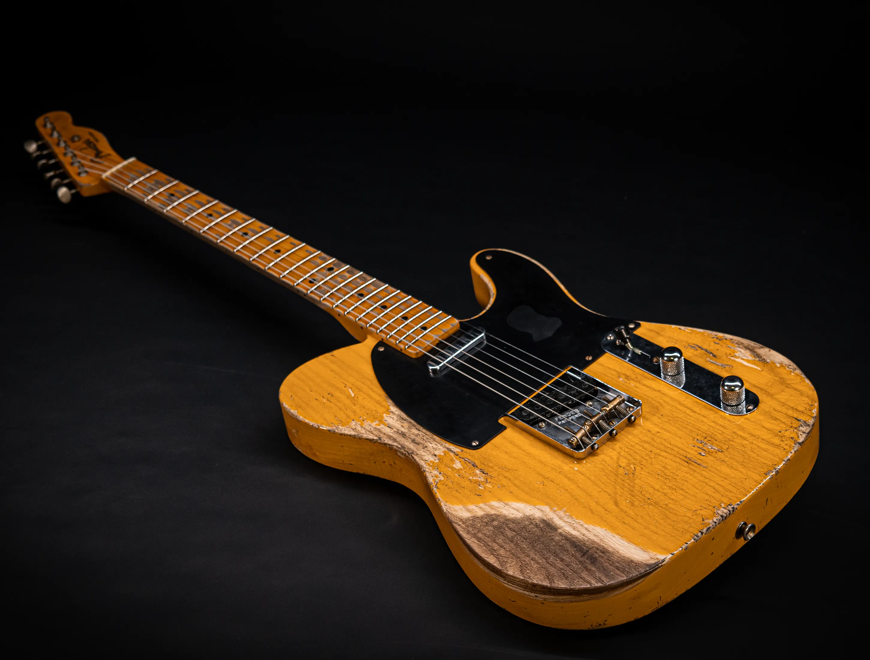 a173376Fender MBD II  Limited 1952 Telecaster Super Heavy Relic - Butterscotch Blonde Muikhaus-Hermann