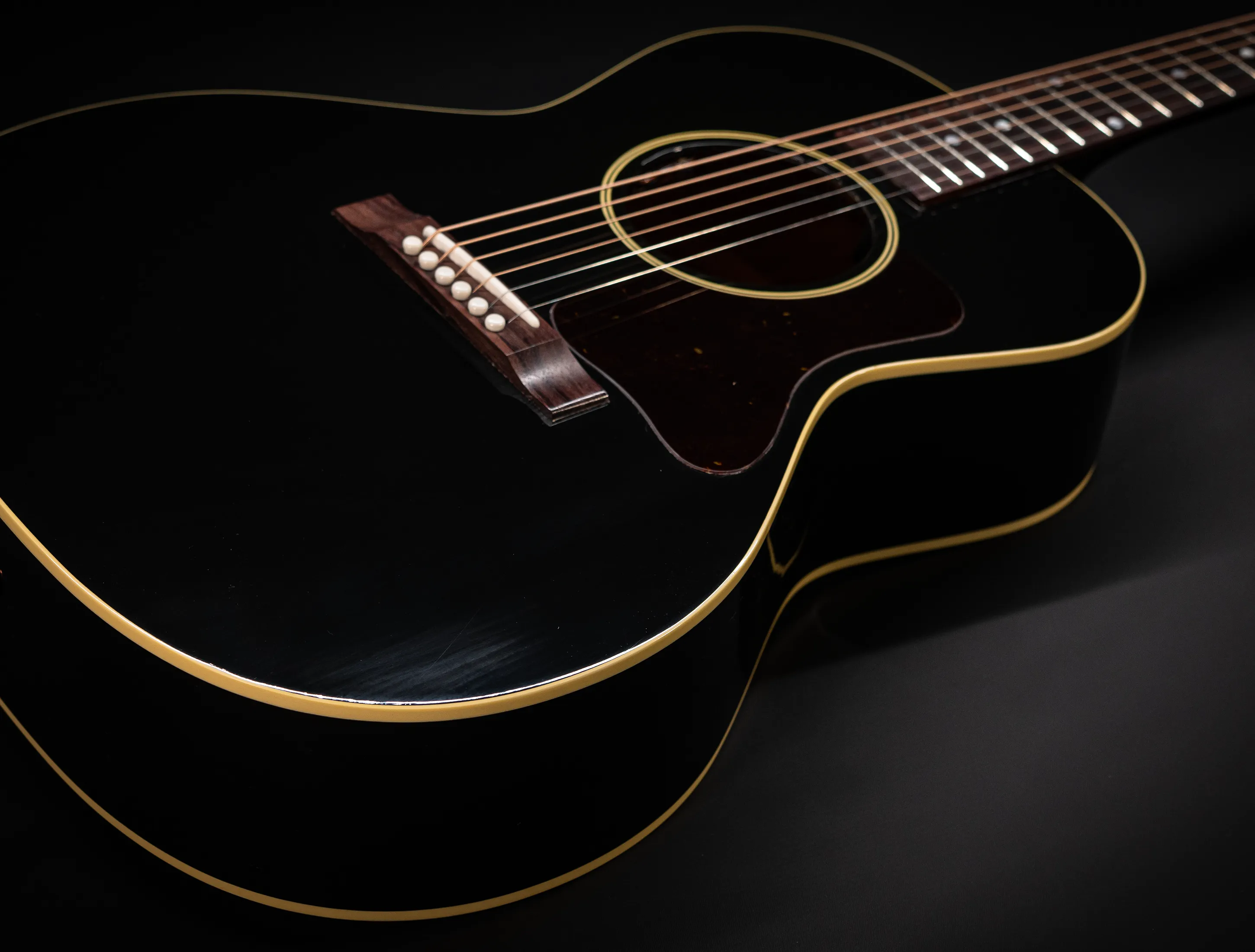 Galerie anzeigen (22 Bilder) a164470 Gibson L-00 Original Ebony