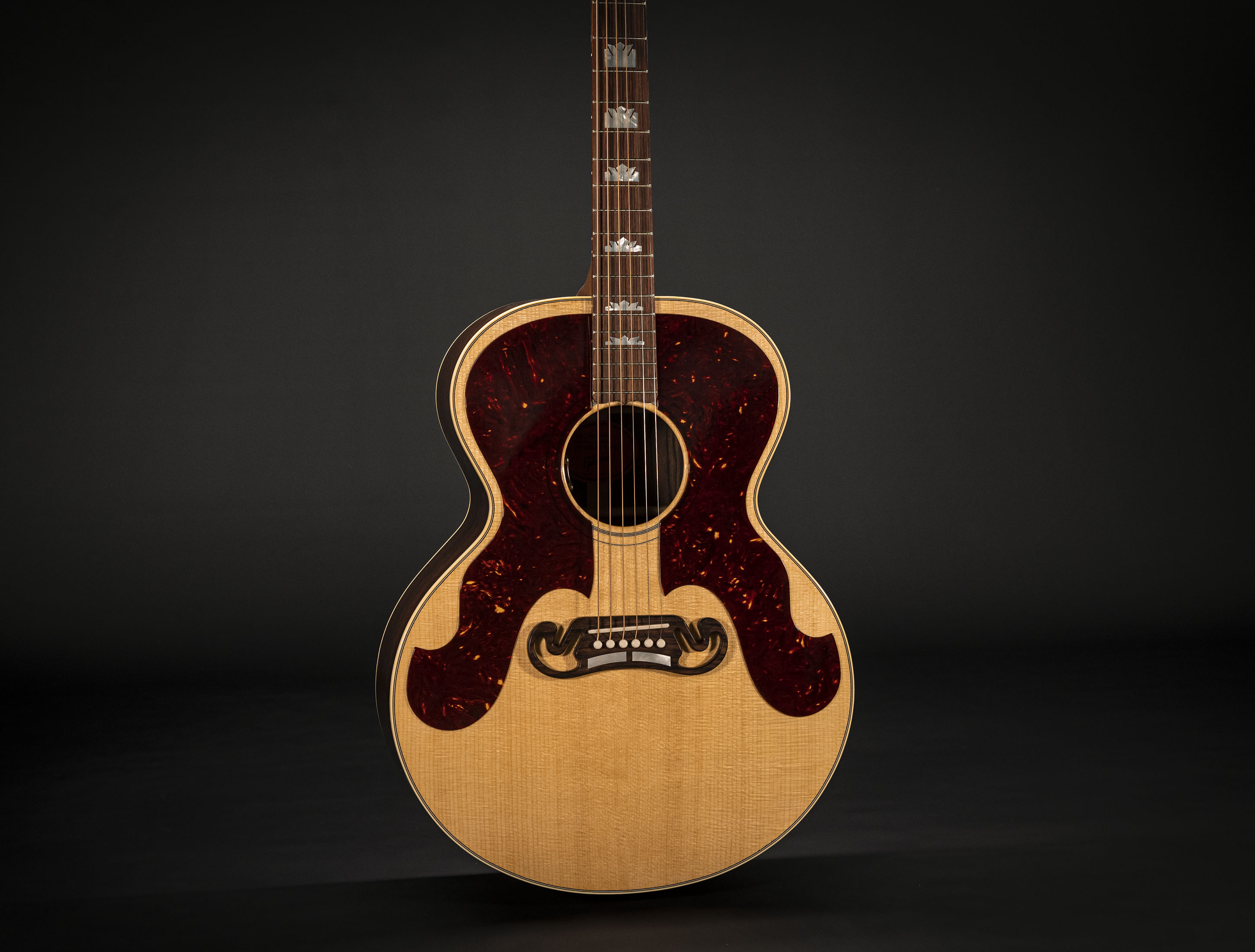Gibson J-180 Y2K Custom Shop Moustache Rosewood - Natural