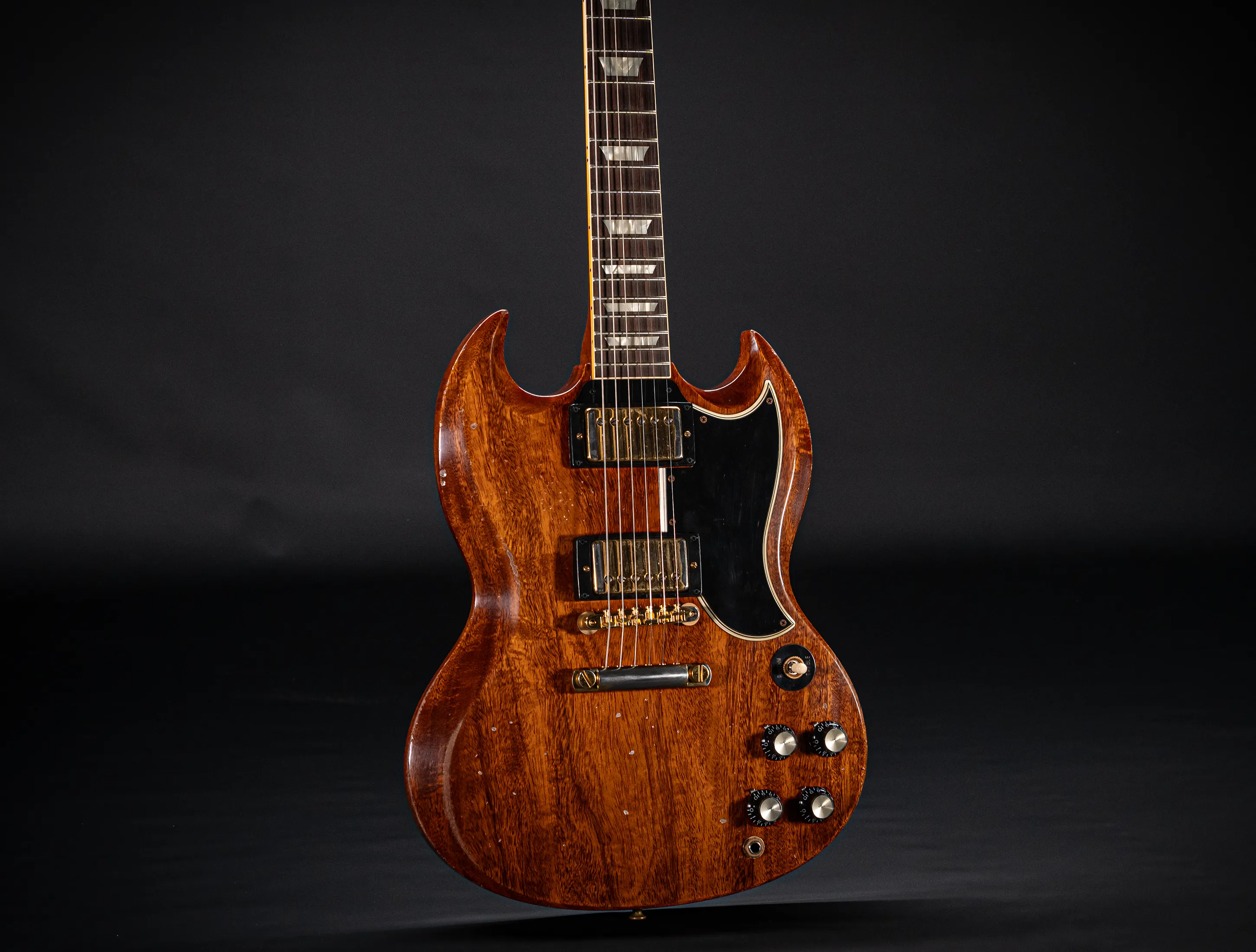Gibson SG 1961 Standard Murphy Lab Heavy Aged Antique Natural Gold Hardware