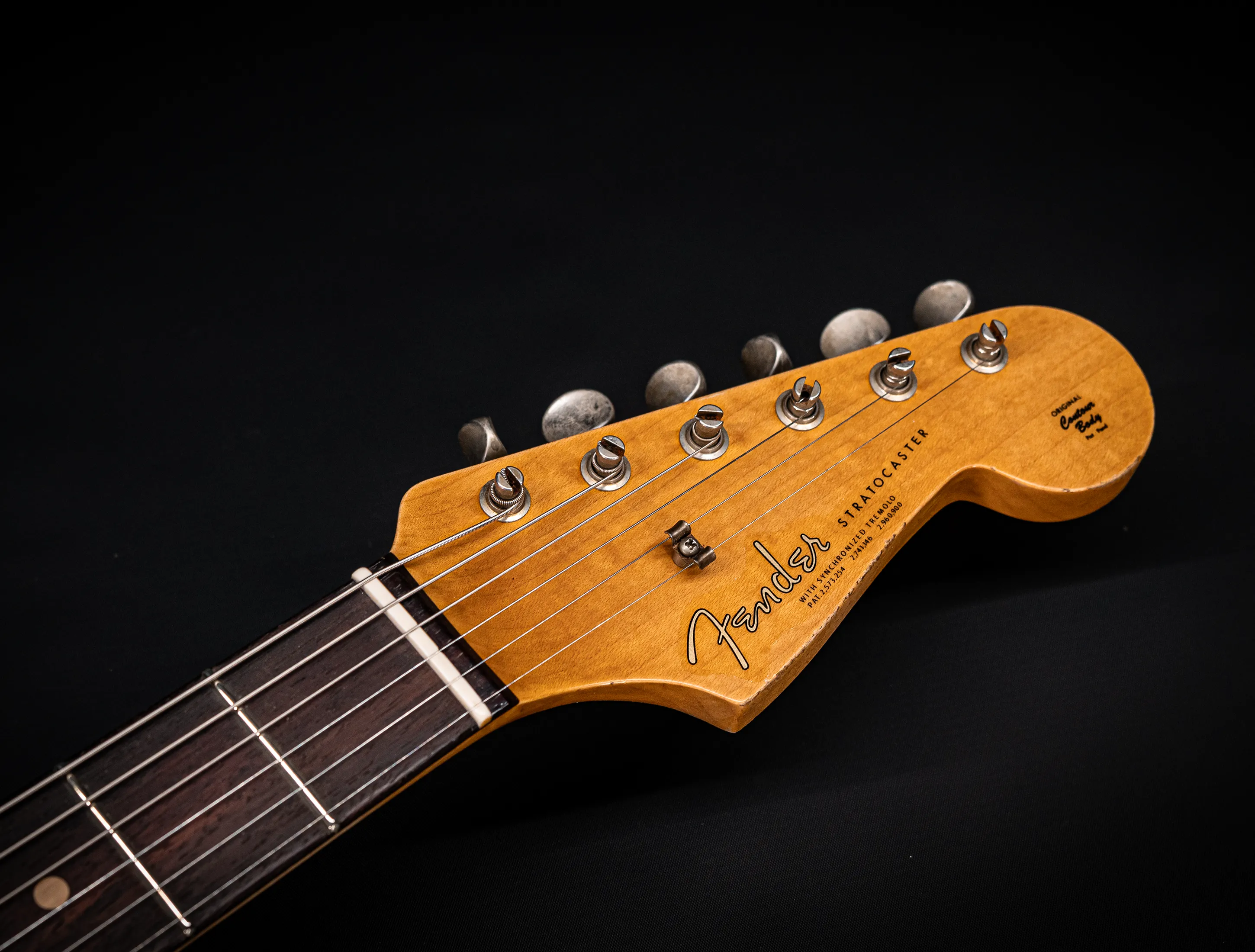 Fender MBD 1963 Stratocaster Between Relic & Heavy Relic - Aged Graffity Yellow