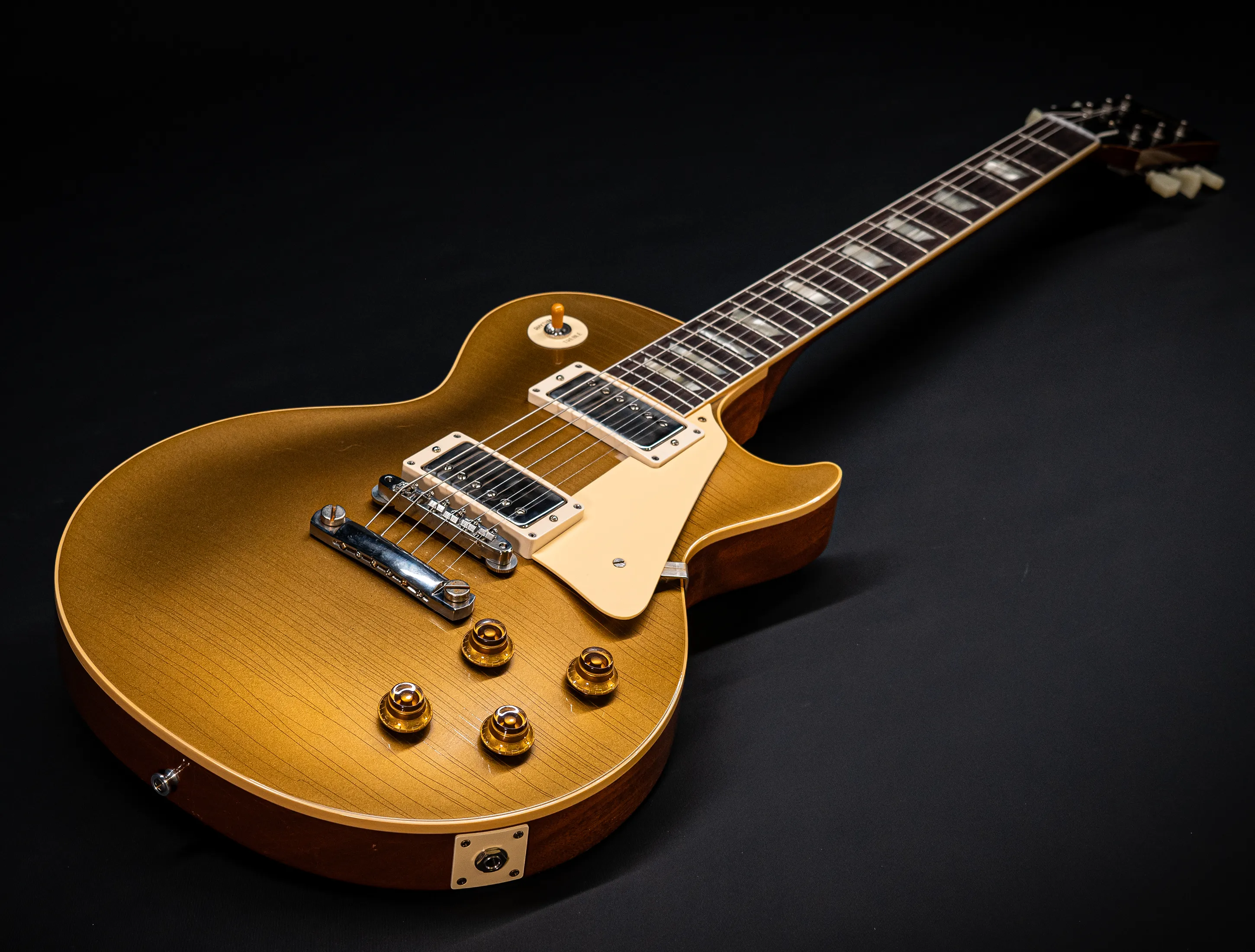 a171345 Gibson Les Paul 1957 Goldtop Reissue Murphy Lab Ultra Light Aged Musikhaus-Hermann