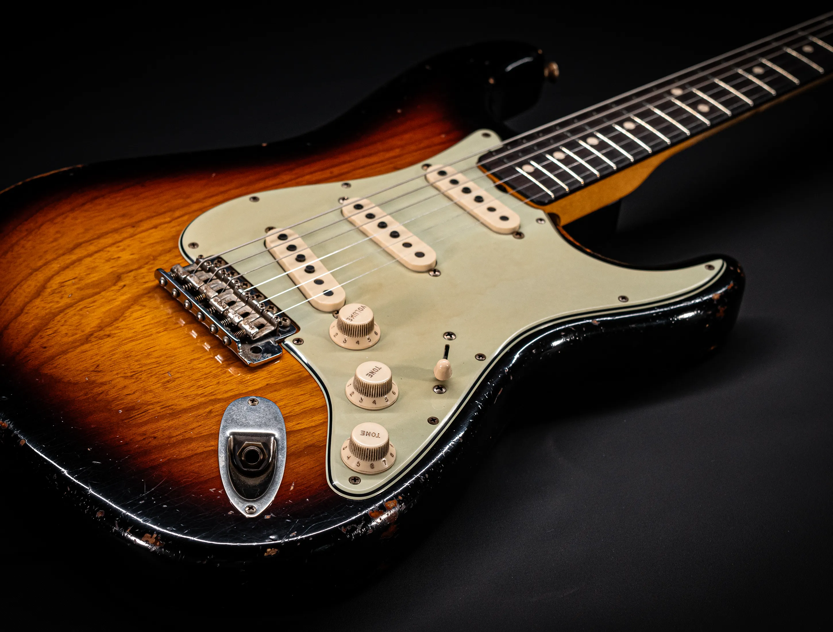 Fender Senior Masterbuilt Todd Krause 1963 Stratocaster Relic 1pc. Ash Body - Sunburst
