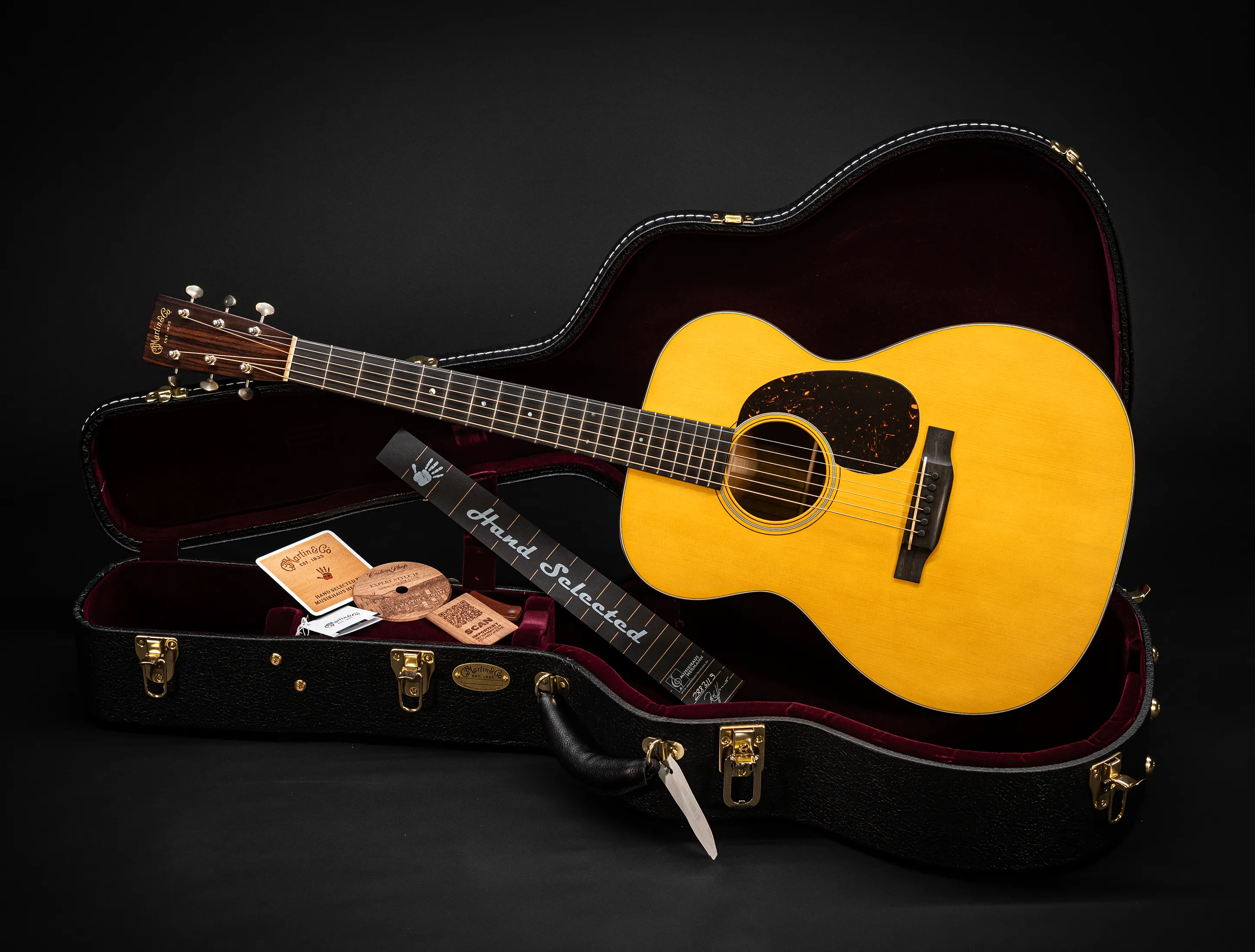a165434 Martin Custom Shop 000-18 Authentic 1937 - Stage 1 Aging