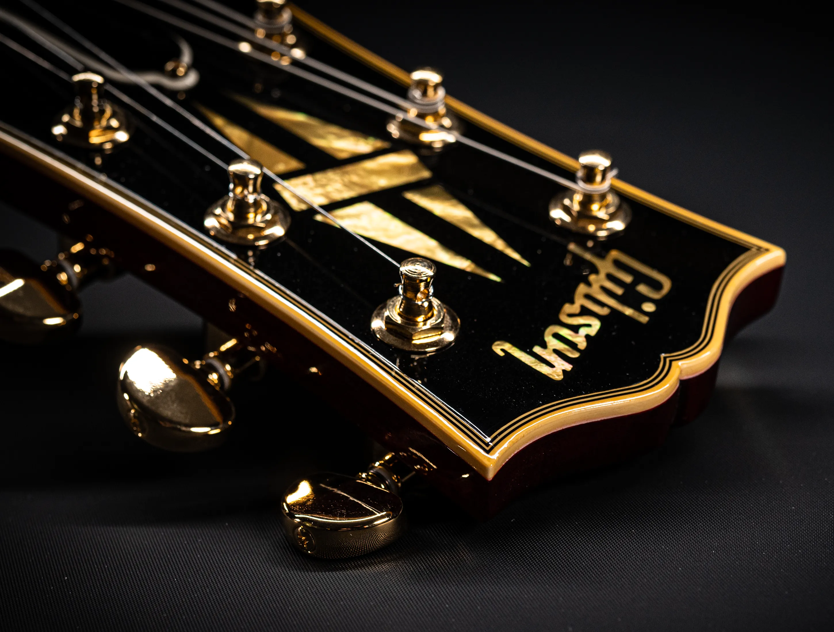 Gibson ES-355 1959 Custom Shop Gloss Figured Maple - Dark Viking Red