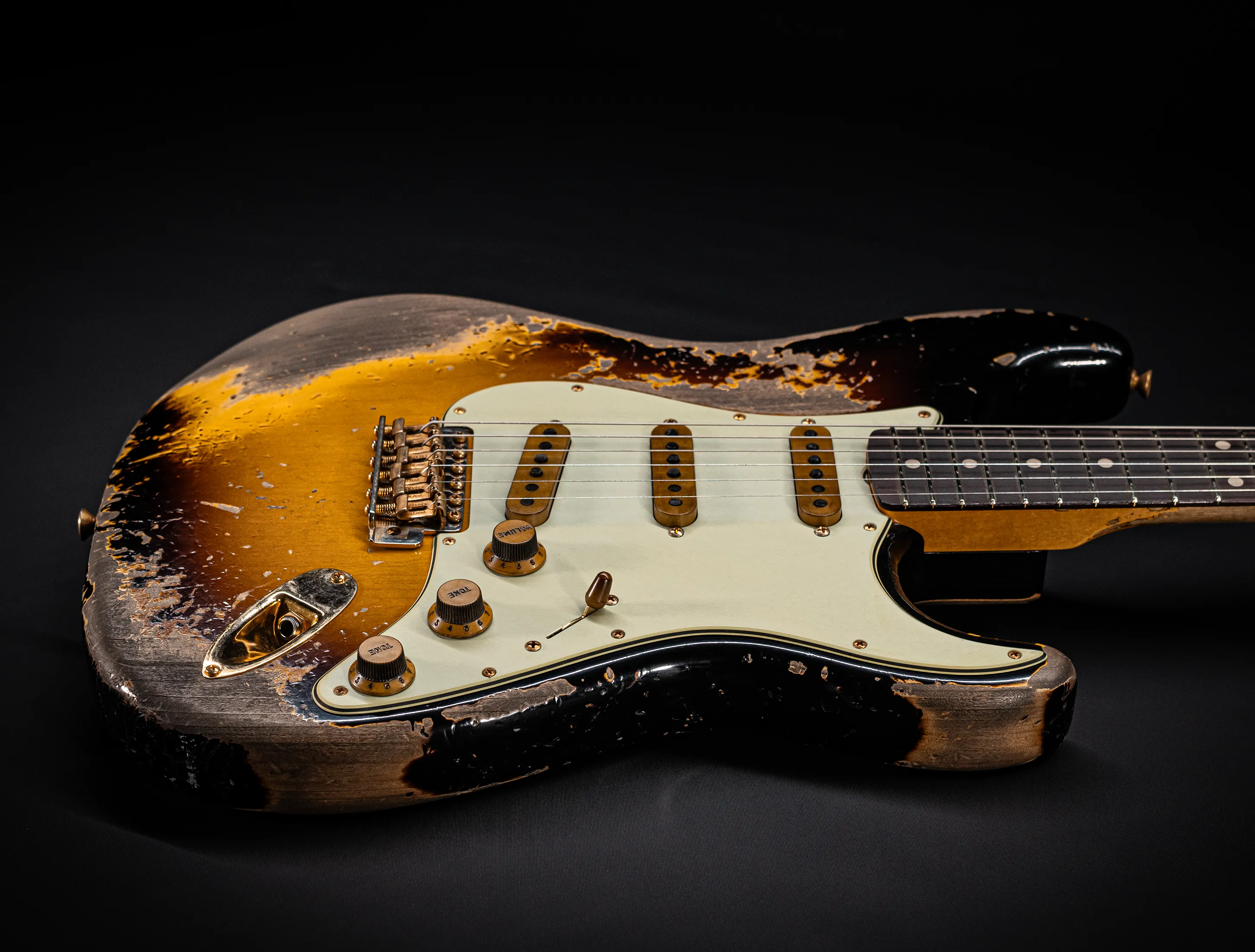 Fender MBD II 1962 Stratocaster MIDAS Super Heavy Relic - ASH Body Sunburst