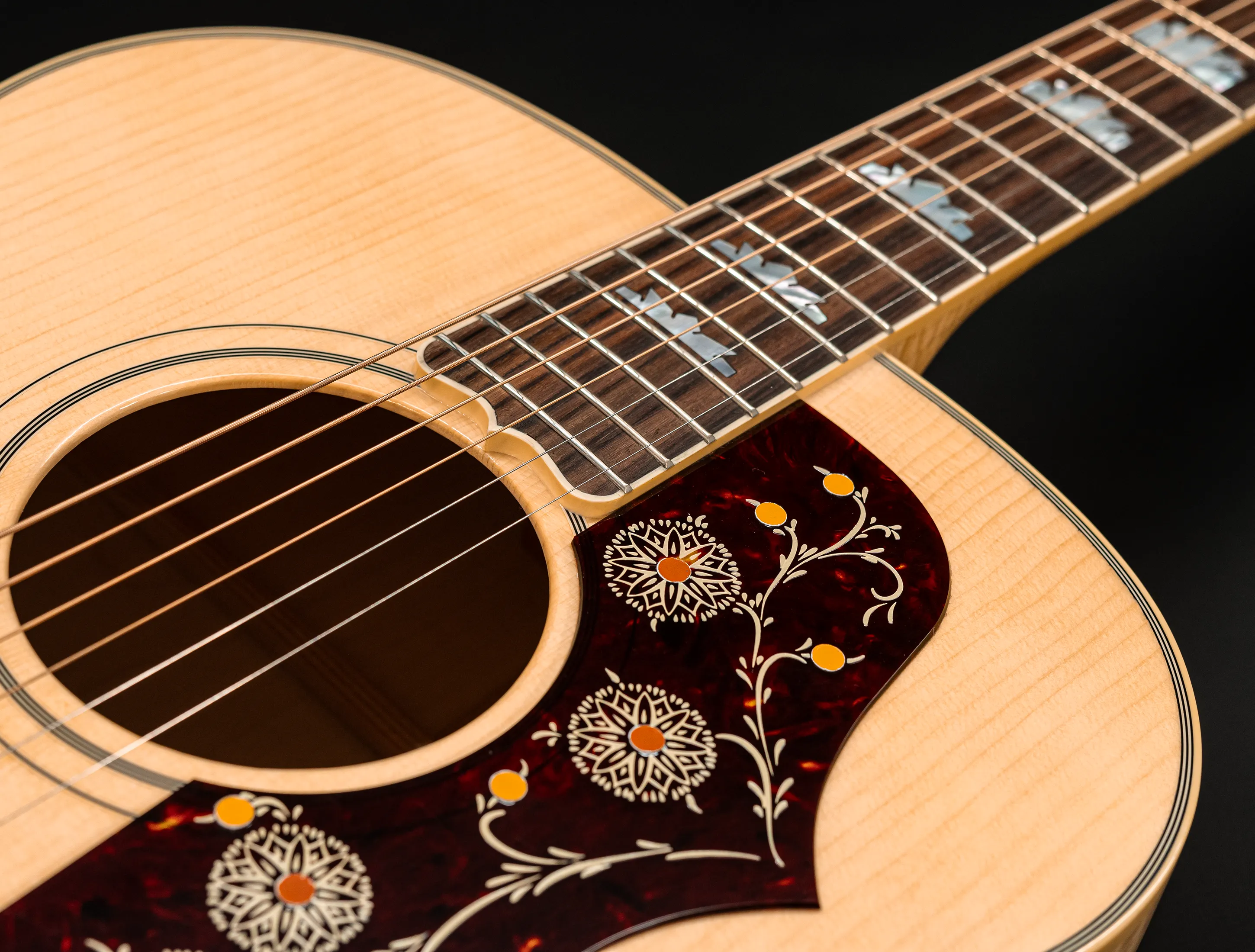 Show gallery (32 images) a162579 Gibson SJ-200 EARLY 50`s Golden Era Custom Shop Adirondack - Vintage Natural