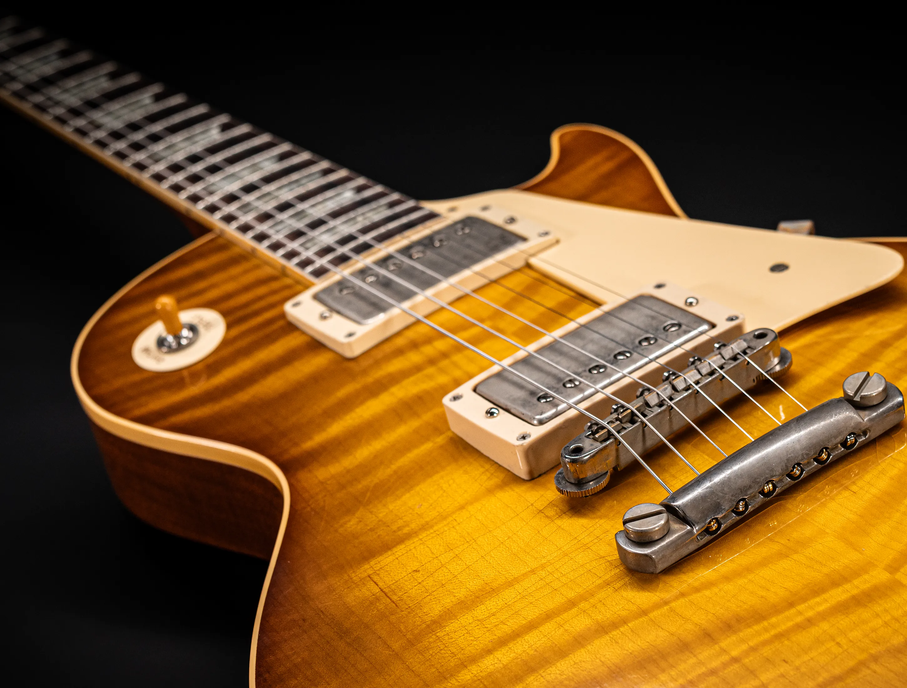 Gibson Les Paul 1959 Reissue Murphy Lab Ultra Light Aged Factory Special Golden Poppy Burst