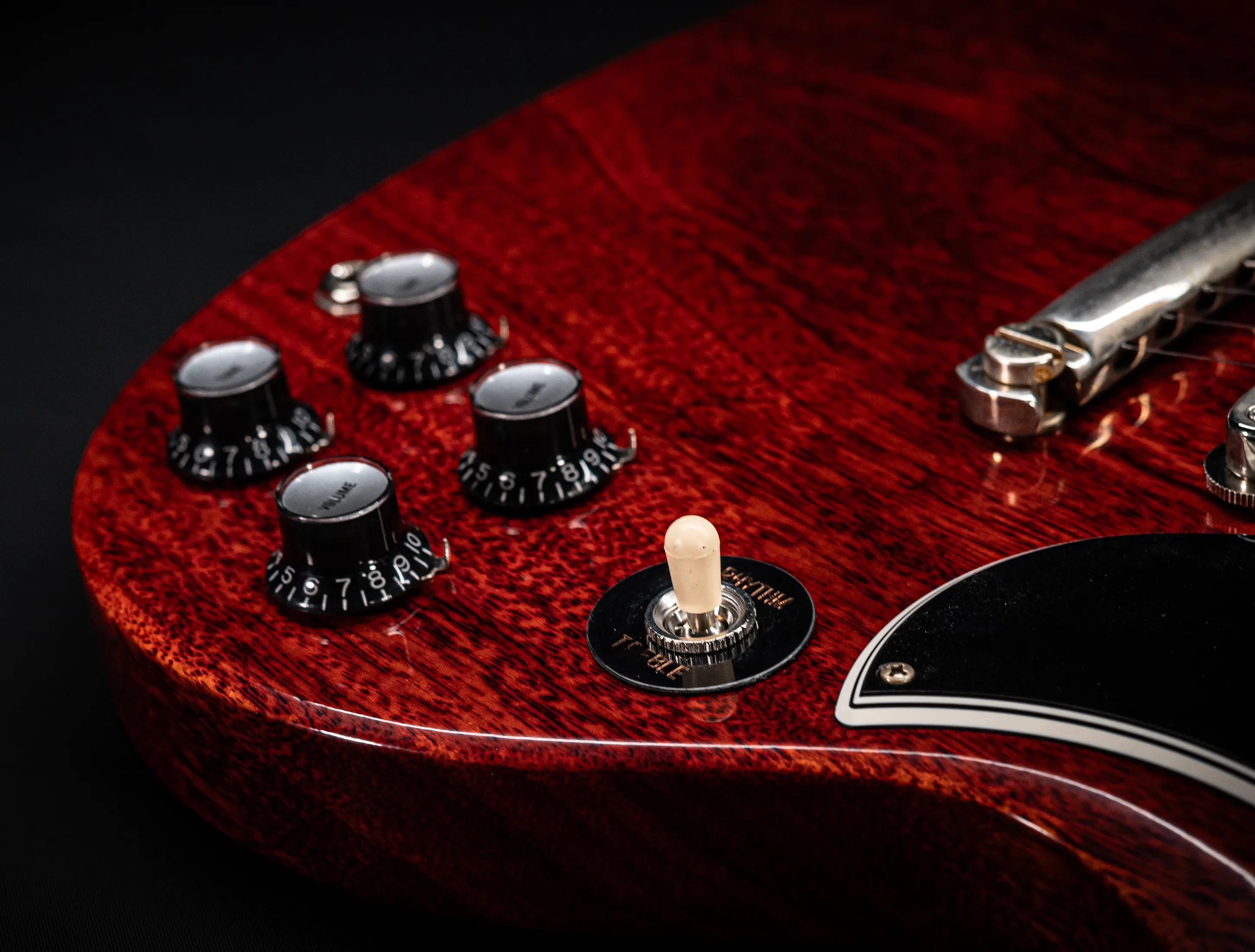 Gibson SG 1961 Standard Reissue Stop Bar VOS Cherry Red