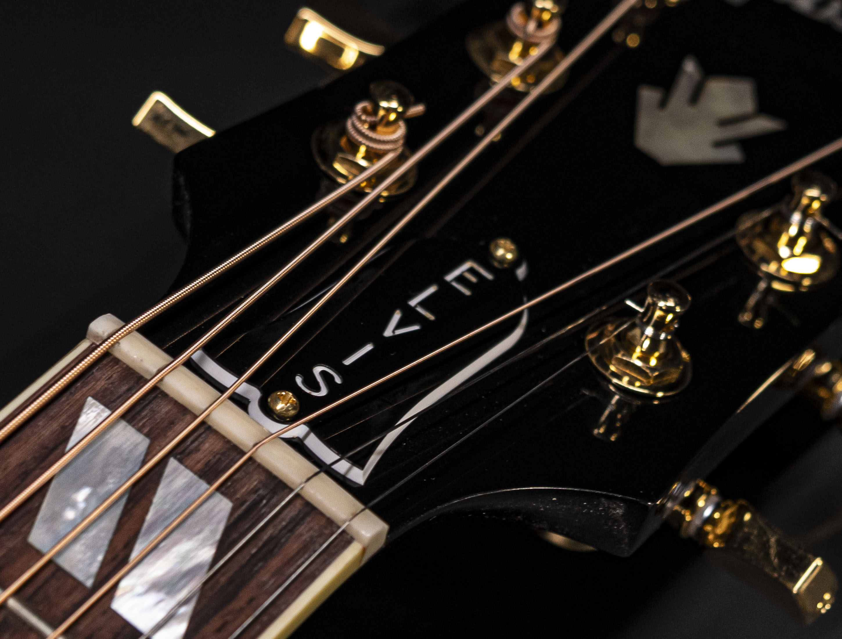 Show gallery (24 images) a110415 Gibson Elvis Dove Signature A Gift for the King - Ebony