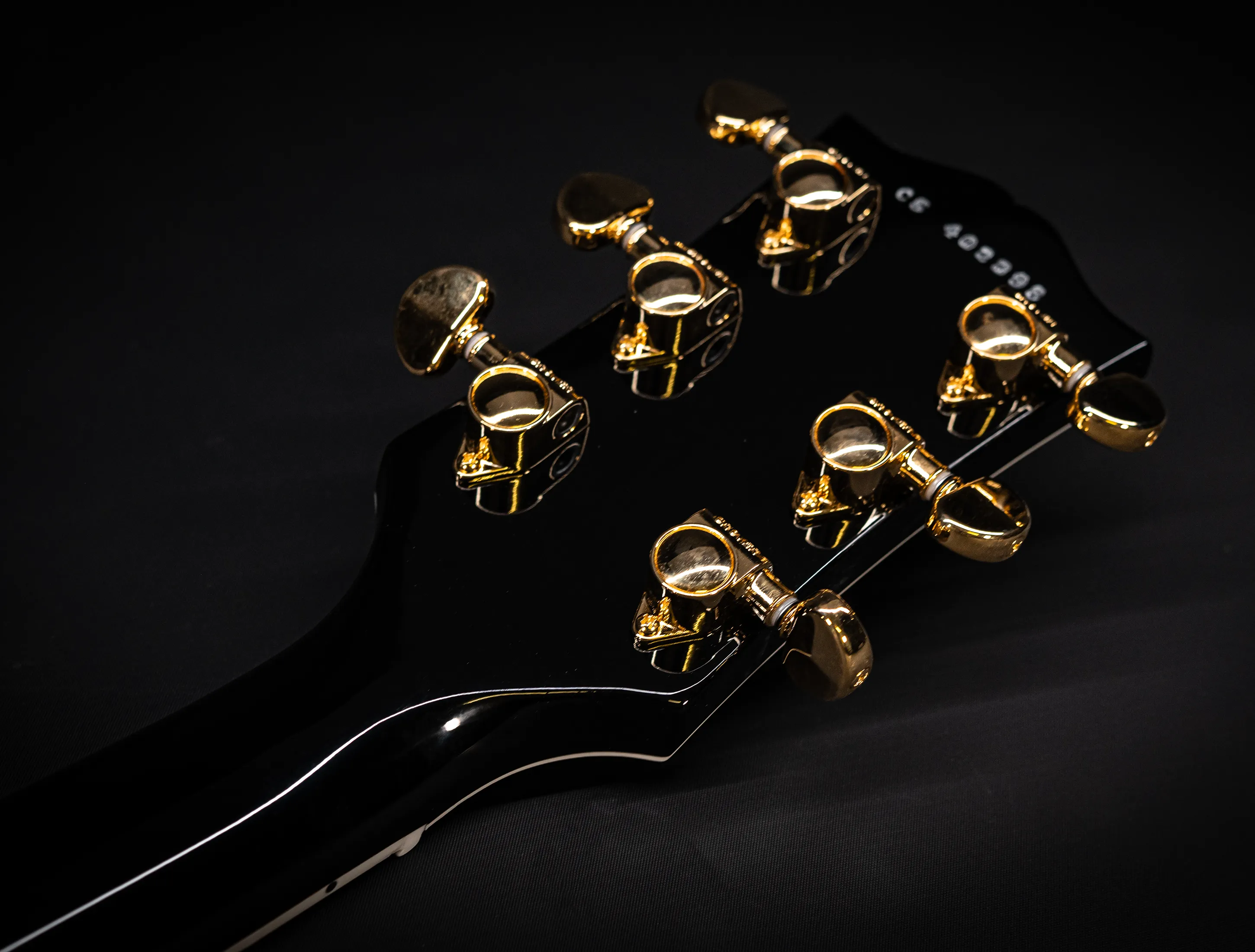 a164376 Gibson SG Custom 2 Pickup GLOSS Ebony