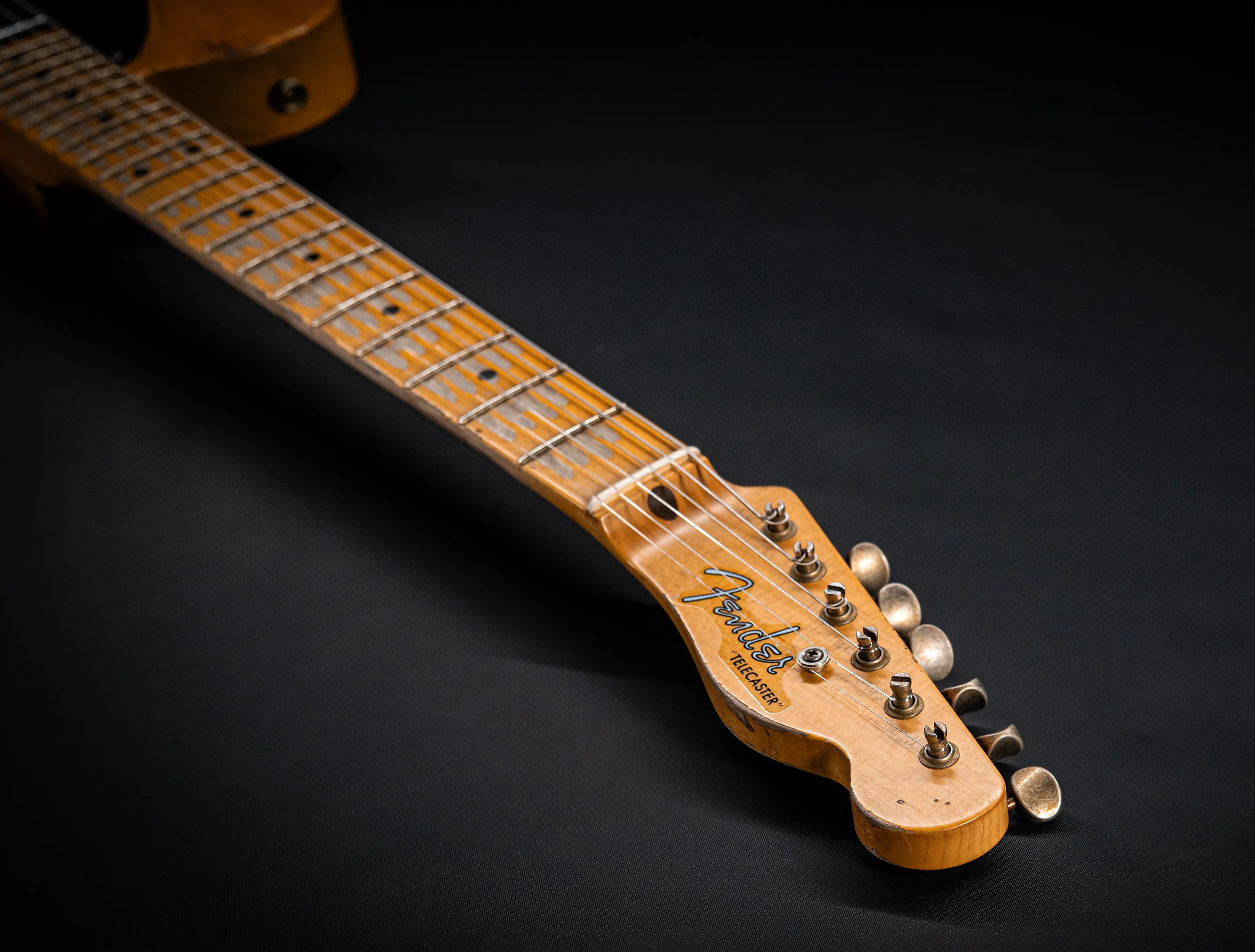 Fender Masterbuilt Kyle McMillin 1952 Telecaster Heavy Relic - 1pc Ash Butterscotch Blonde