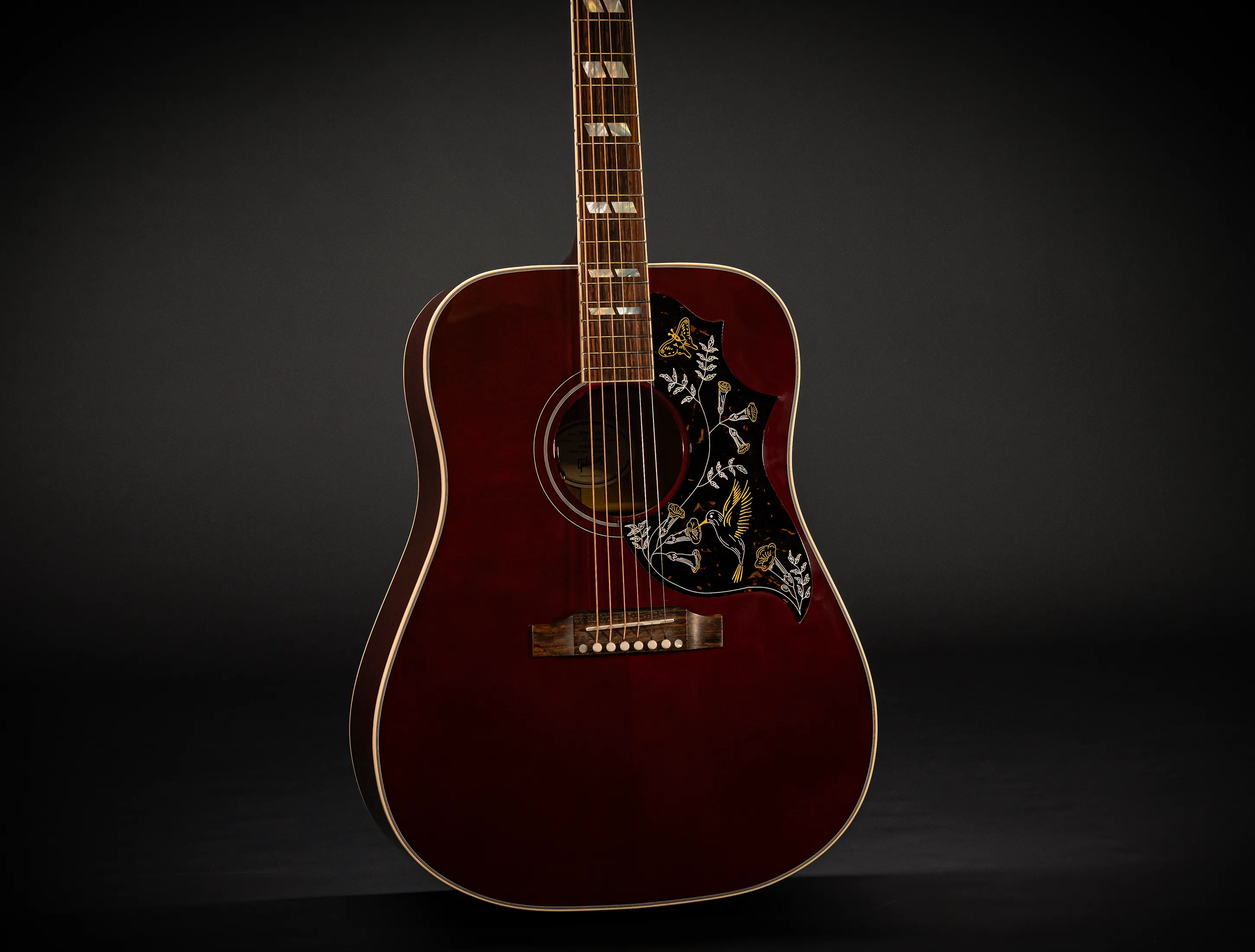 Gibson Hummingbird Standard WINERED Gloss LIMITED