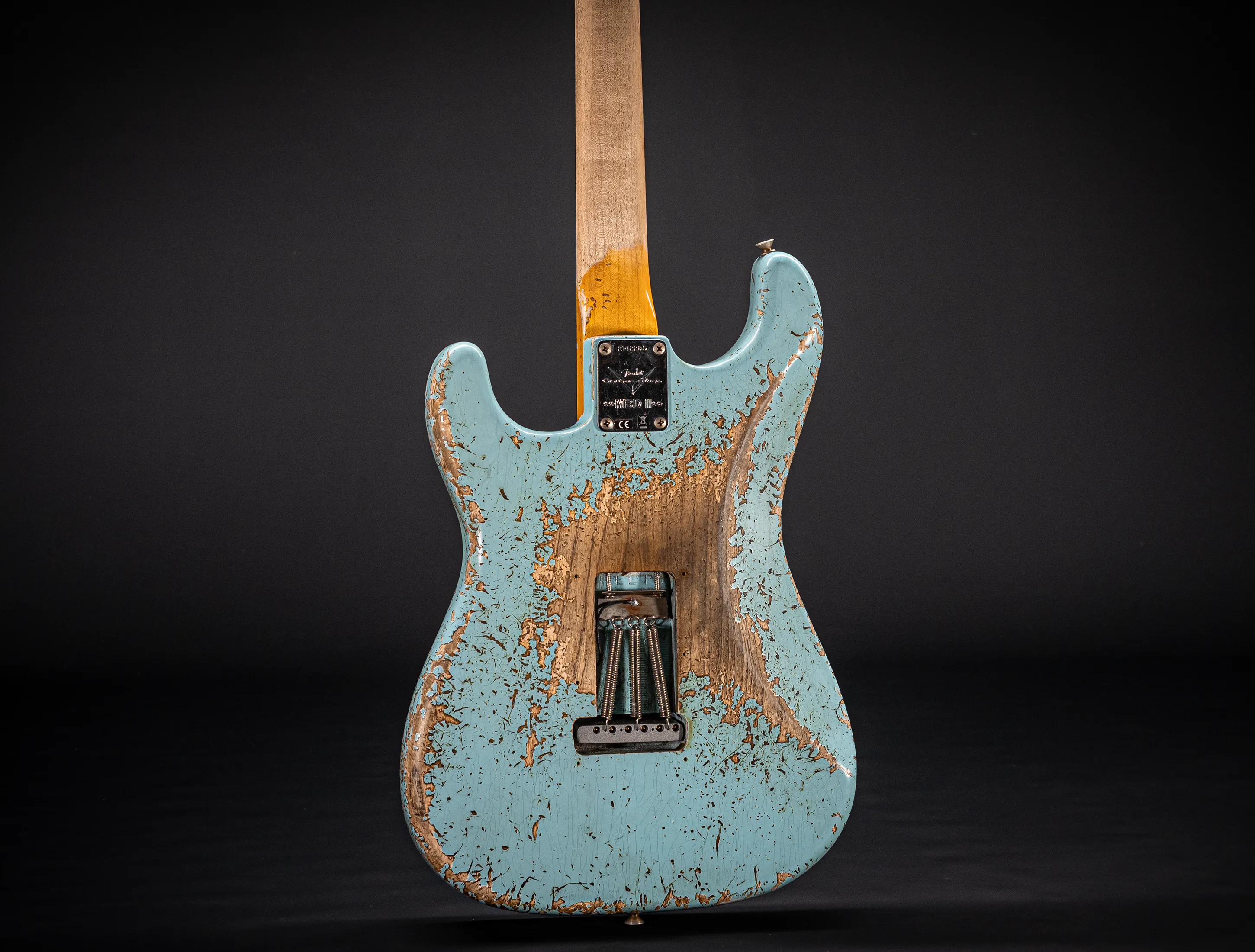 Fender MBD II 1962 Stratocaster MIDAS Super Heavy Relic - ASH Body Daphne Blue