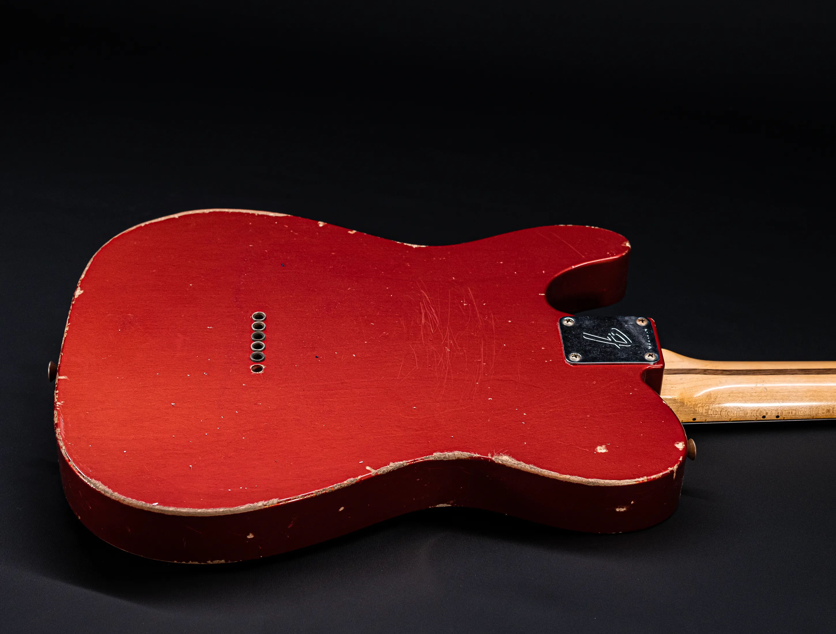 Fender Masterbuilt Dennis Galuszka Limited Edition Mike Campbell 1972 „Red Dog“ Telecaster