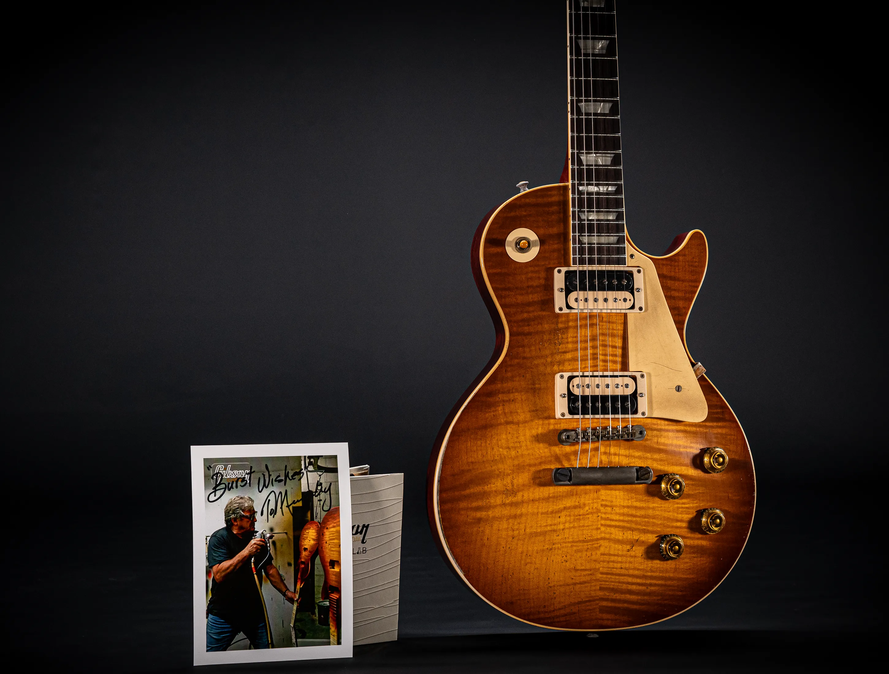Gibson Les Paul 1959 Reissue Murphy Lab Heavy Aged "Zebra" Heroes Greatest Hits Gibson Les Paul 1959 Reissue Murphy Lab Heavy Aged "Zebra" Heroes Greatest Hits