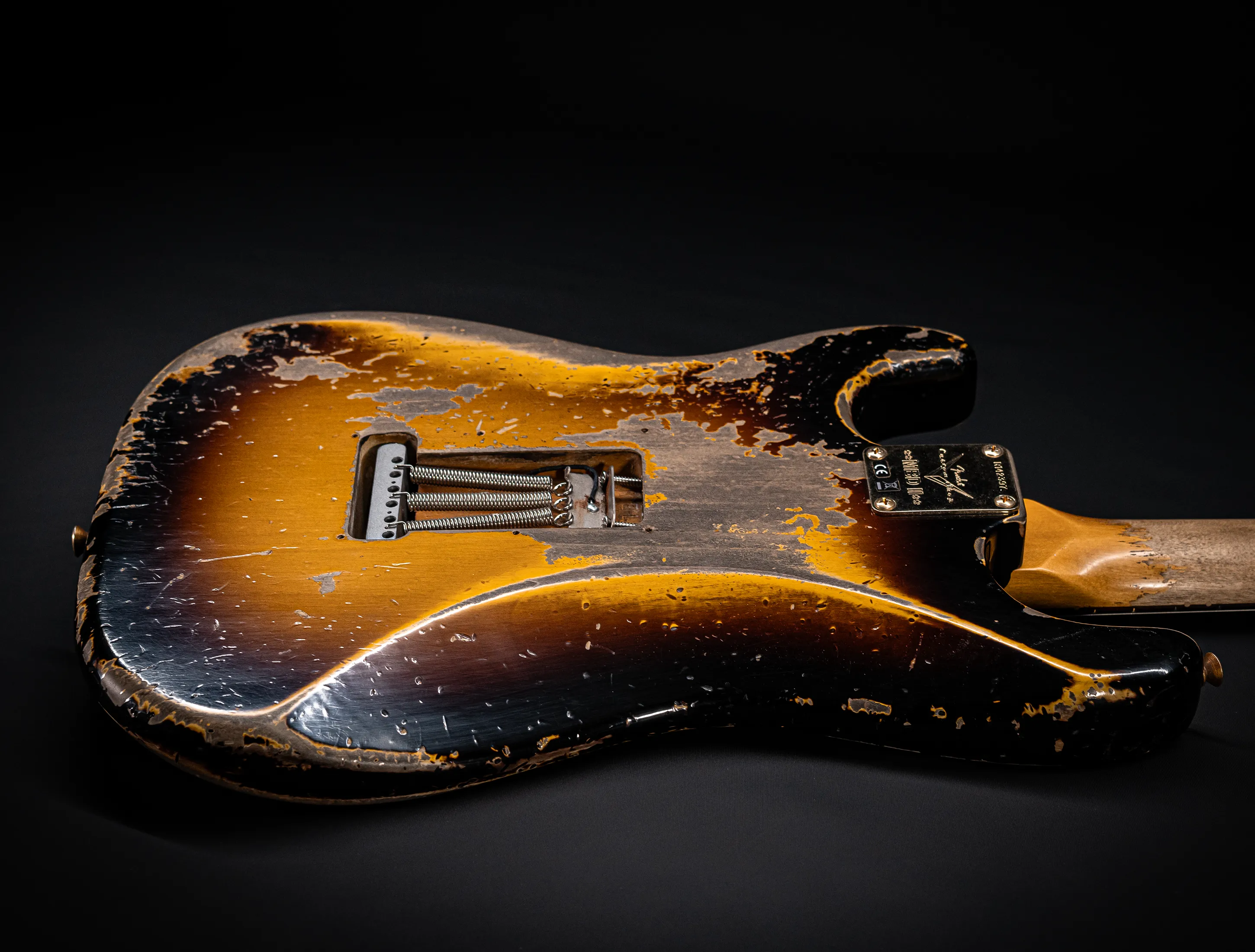 Fender MBD II 1962 Stratocaster MIDAS Super Heavy Relic - ASH Body Sunburst