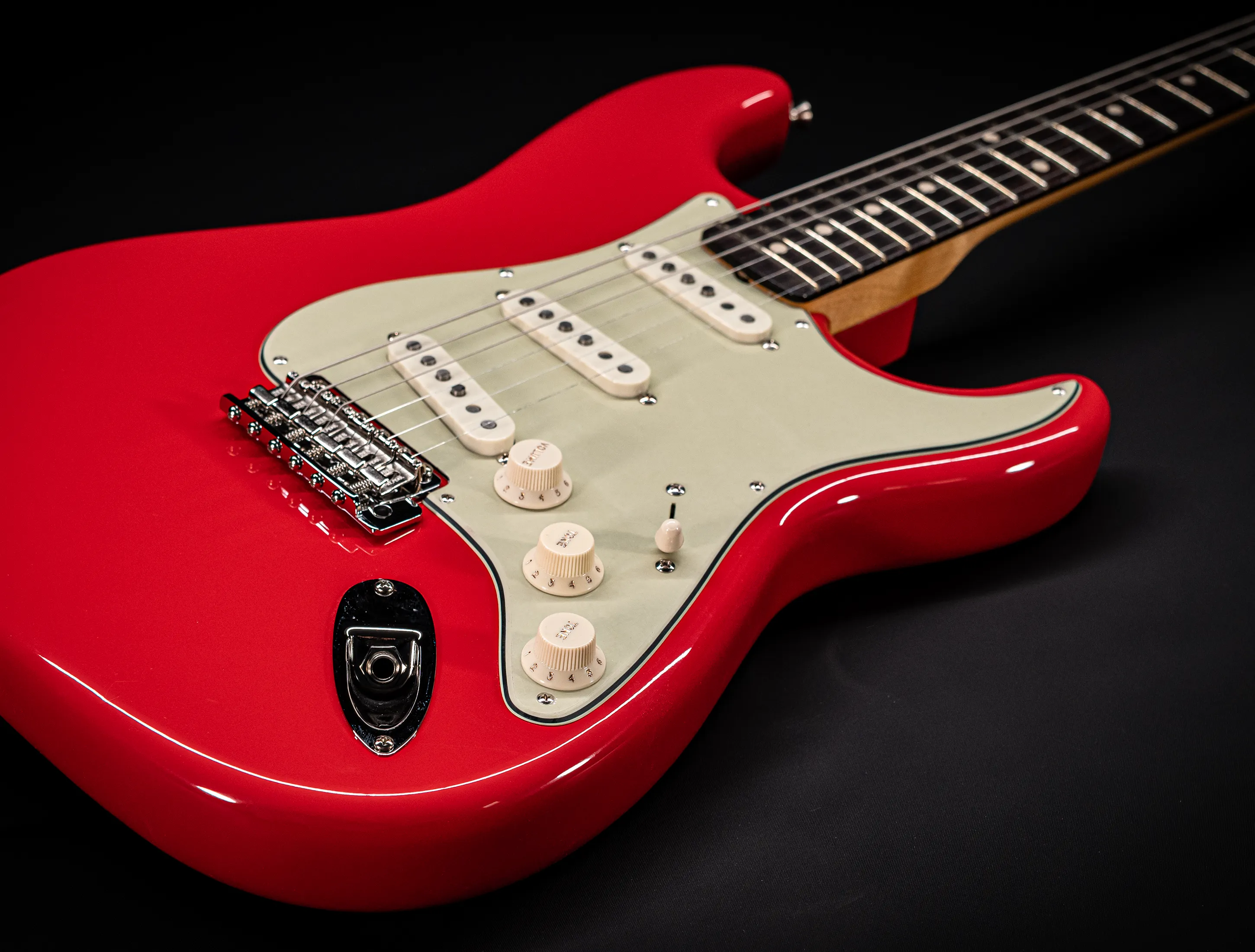 Fender MBD 50/60 inspired Stratocaster GLOSS NOS - Hot Rod Red