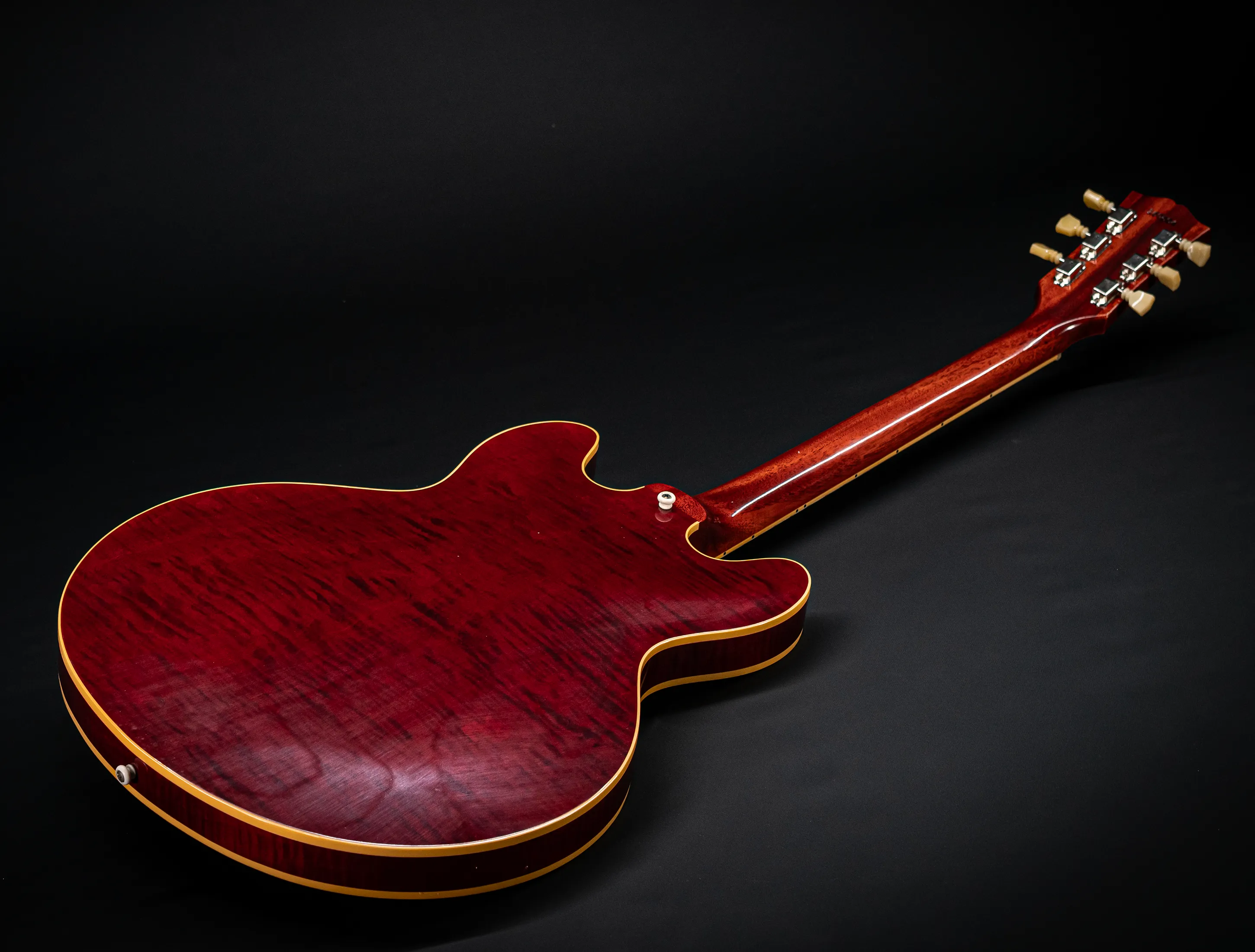 Gibson ES-335 1964 Custom Shop Murphy Lab Ultra Light Aged Figured Maple - Viking Red