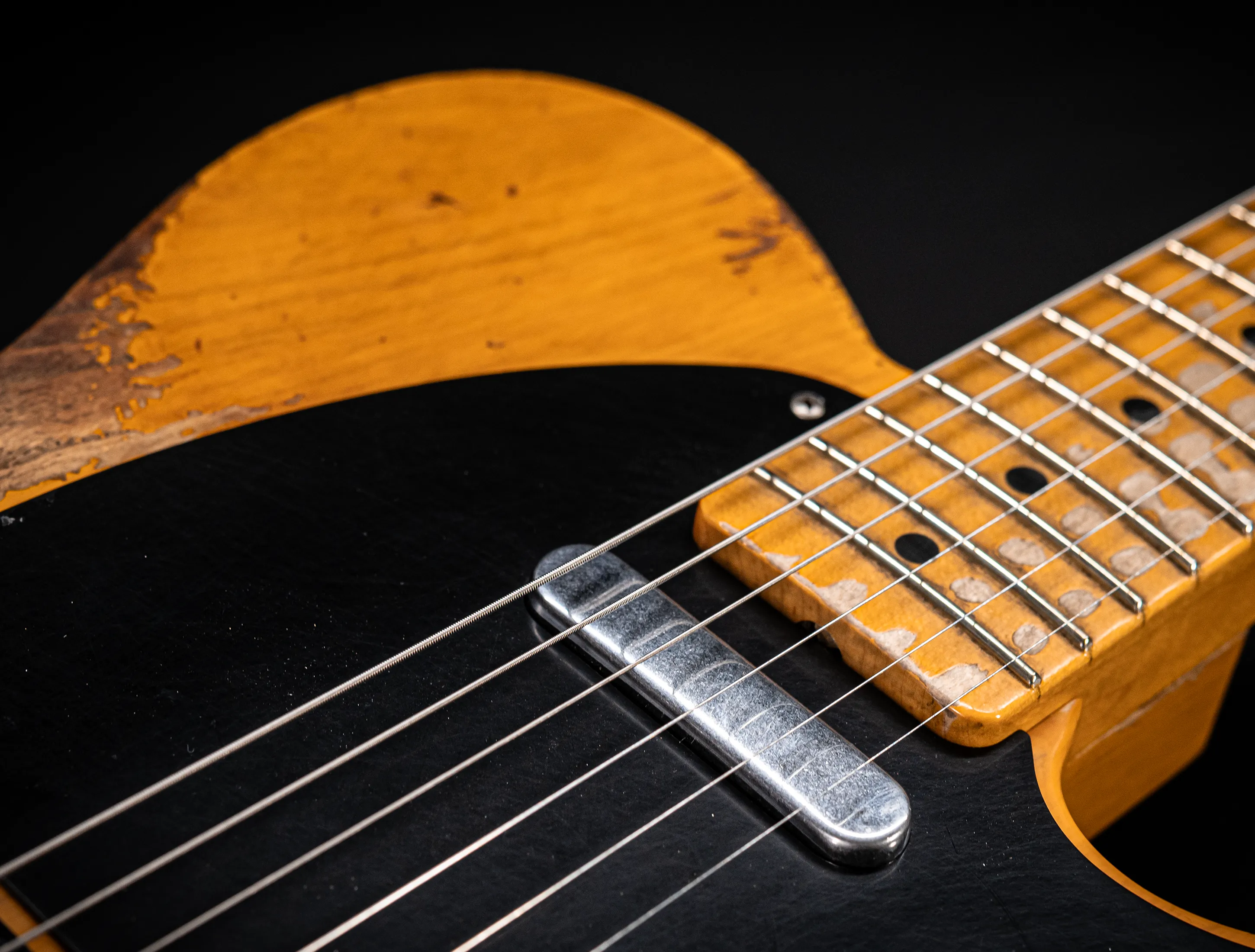 Fender Masterbuilt Kyle McMillin 1952 Telecaster Heavy Relic - 1pc Ash Butterscotch Blonde