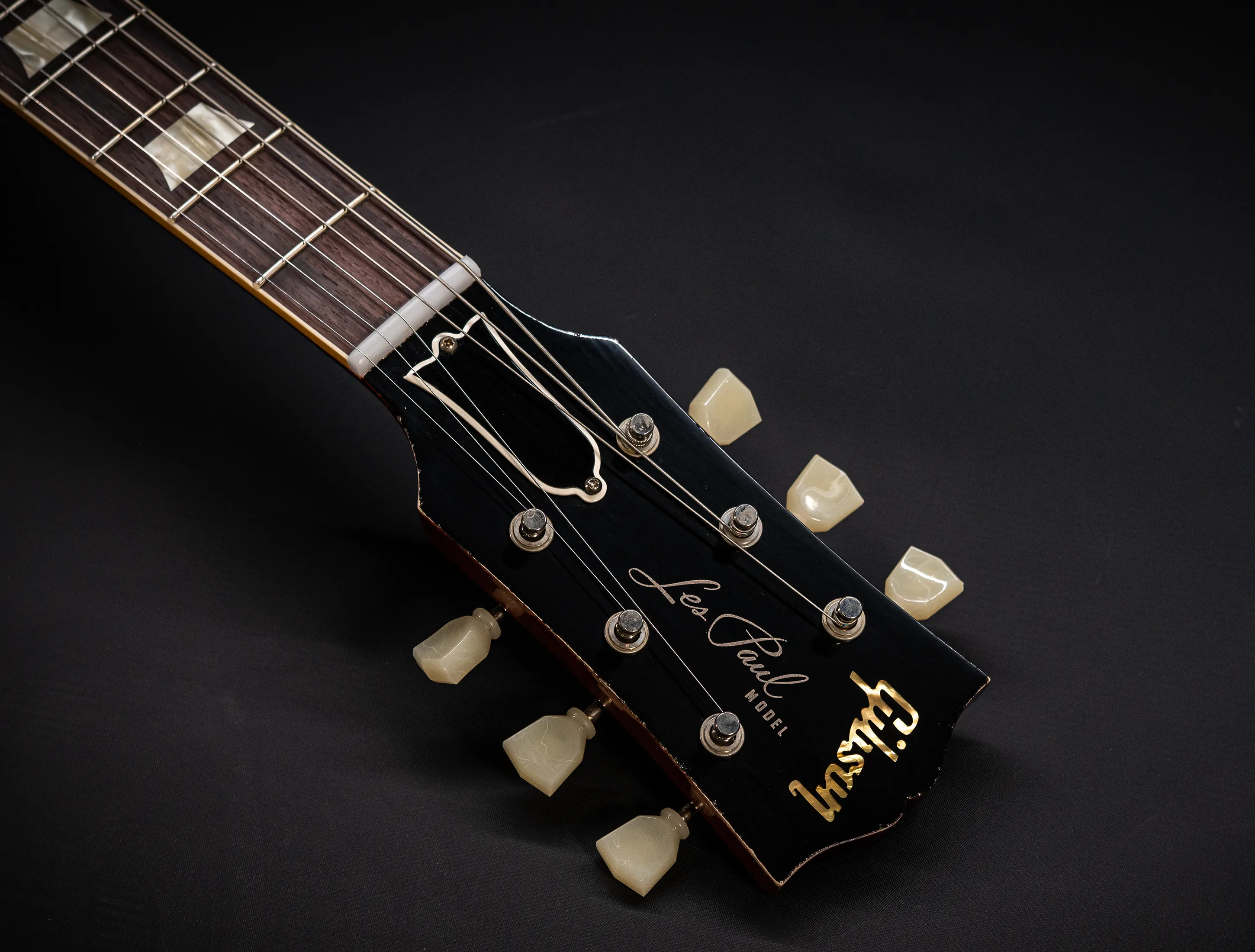 a171397 Gibson Les Paul 1958 Standard Reissue Murphy Lab Lemon Burst Light Aged Musikhaus-Hermann