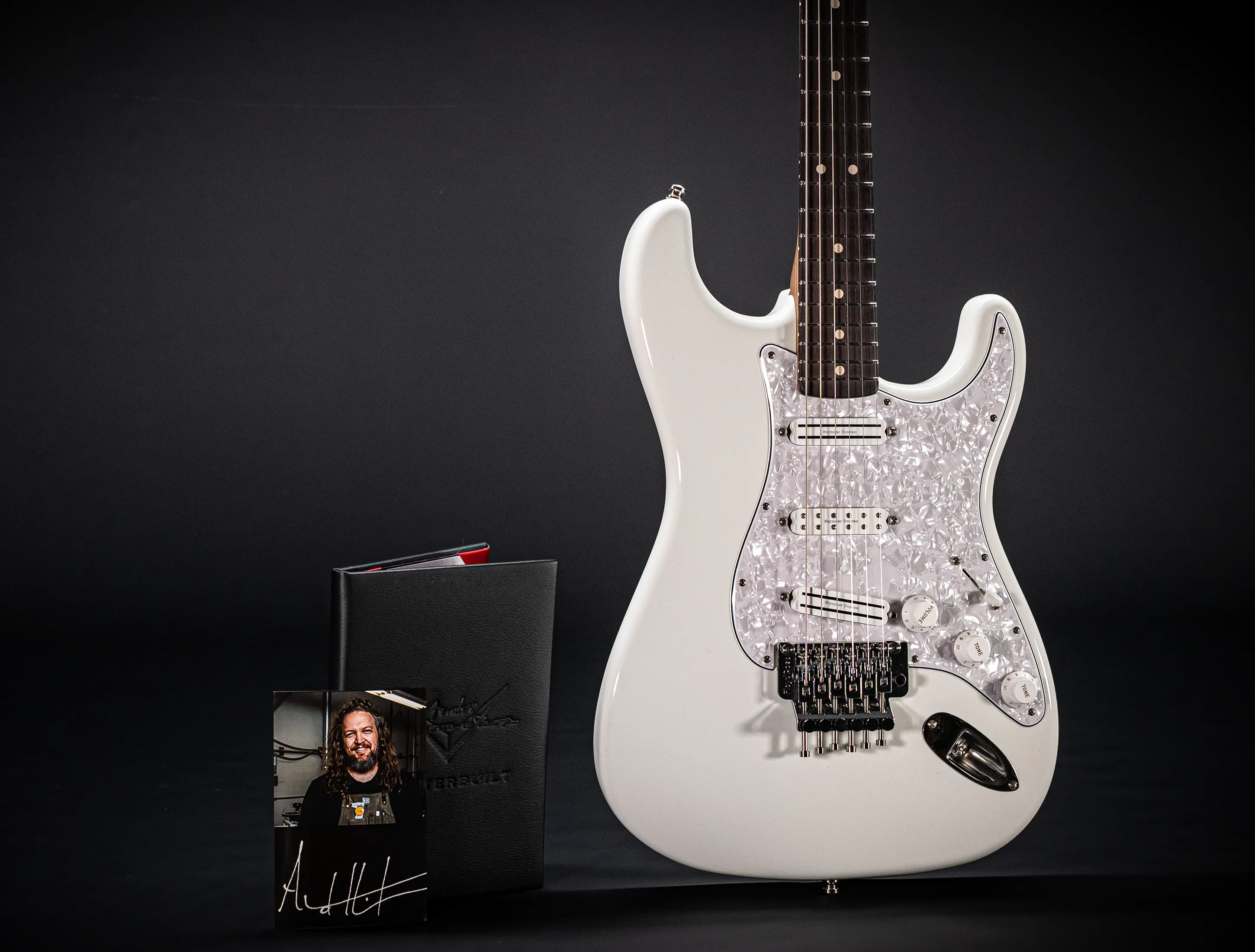Fender Masterbuilt Andy Hicks DAVE MURRAY Stratocaster - Olympic White