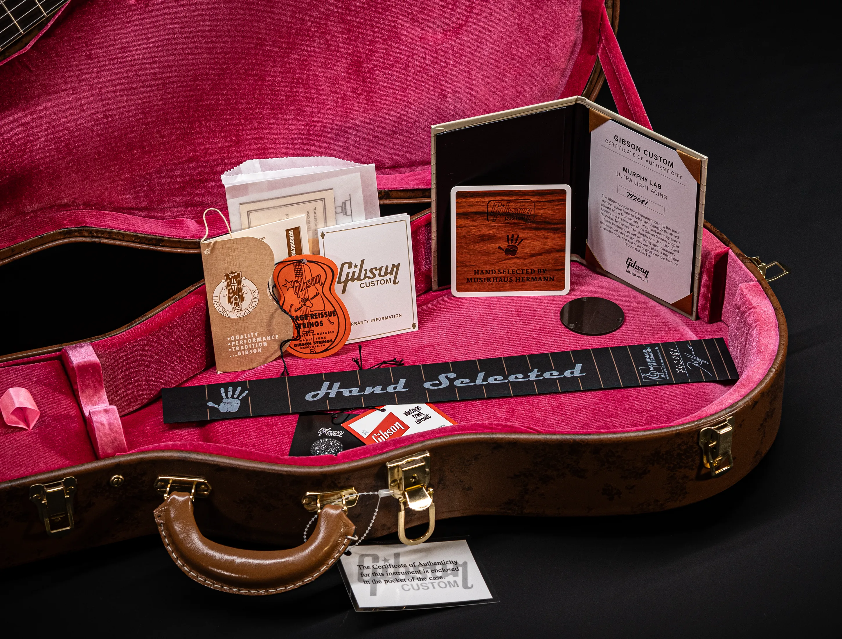 a171344 Gibson Les Paul 1957 Goldtop Reissue Murphy Lab Ultra Light Aged Musikhaus-Hermann