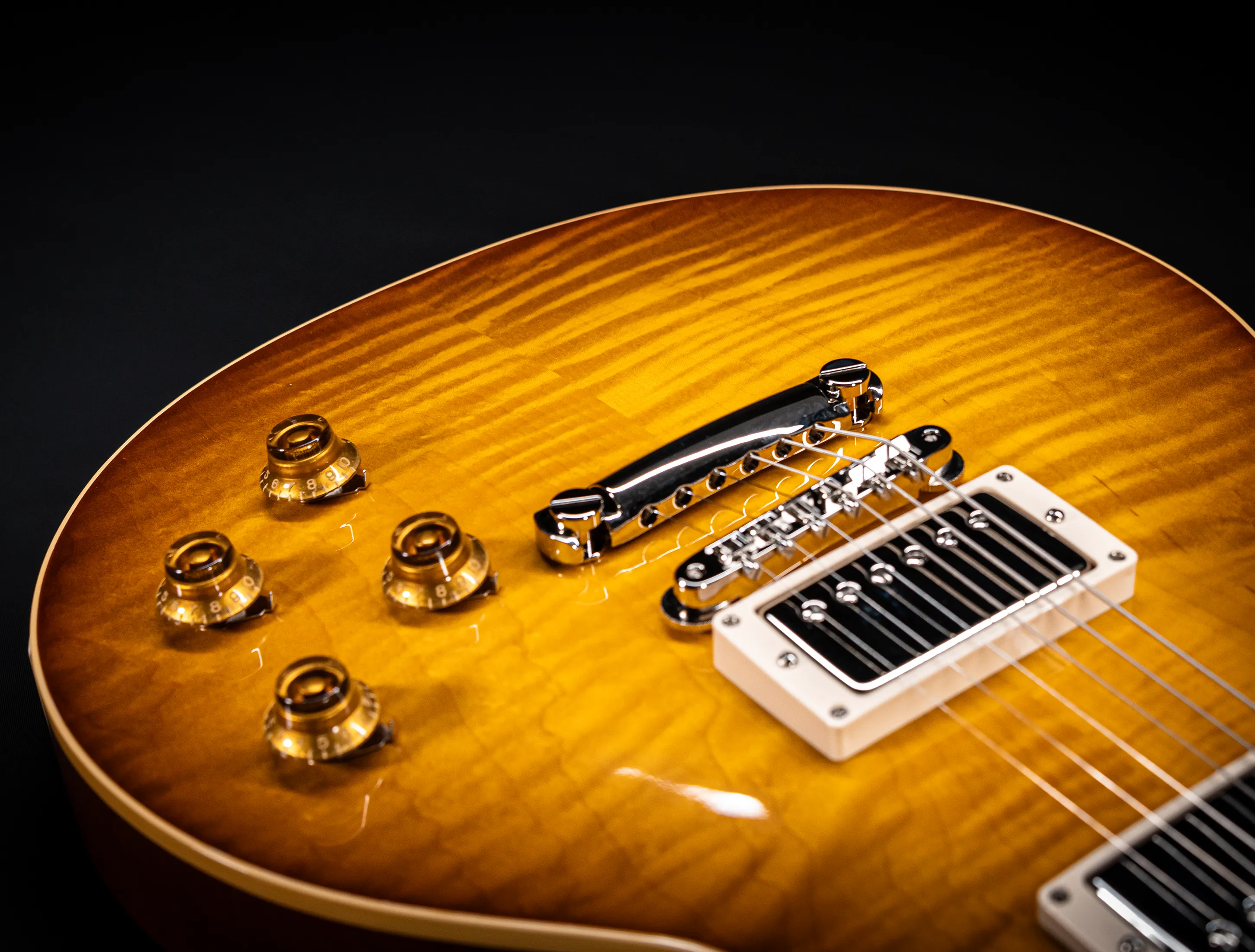 Gibson Les Paul 1959 Reissue Factory Special GLOSS - Golden Poppy Burst