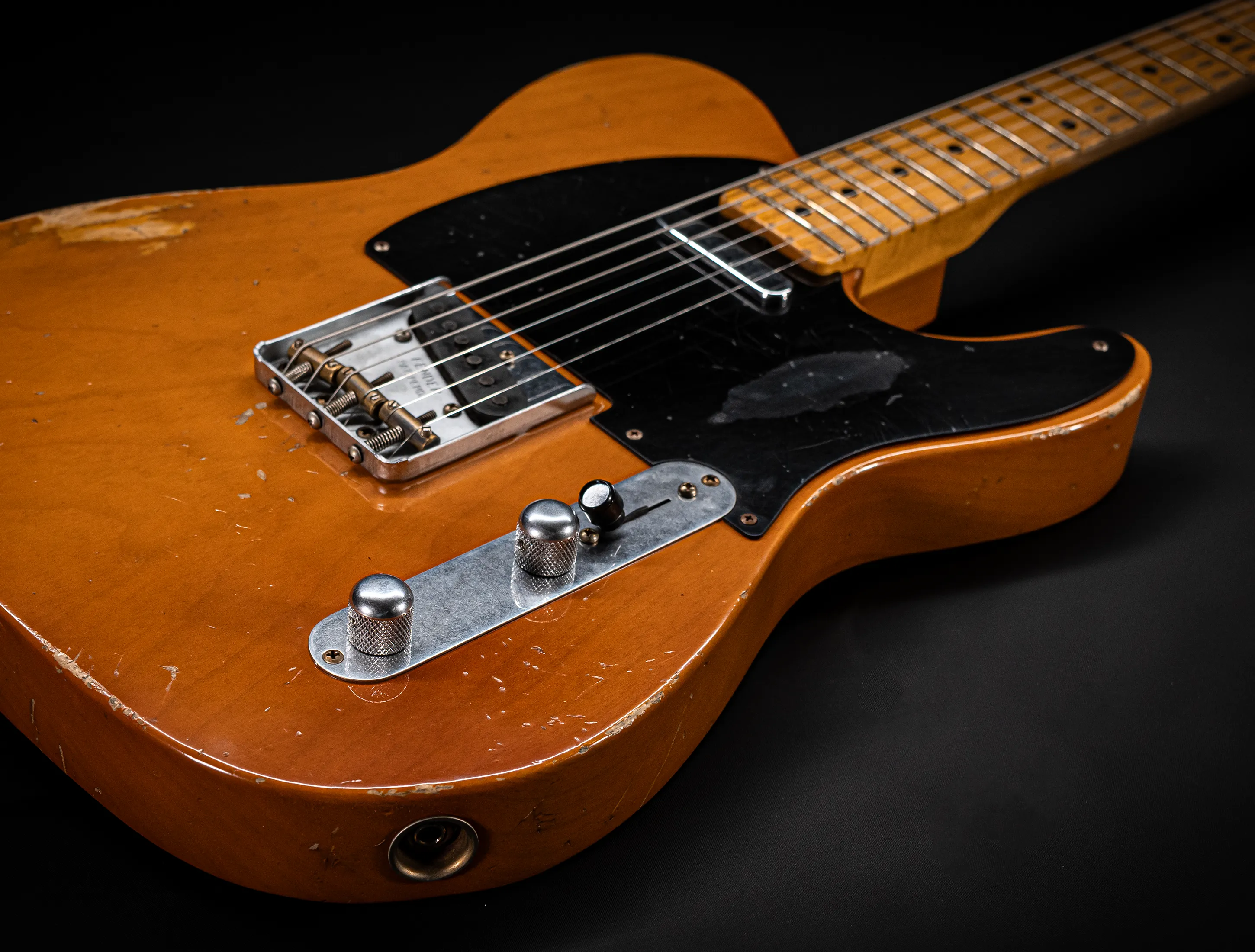 Fender Senior Masterbuilt Jason Smith 1952 Telecaster Relic - 1pc Ash Butterscotch Blonde