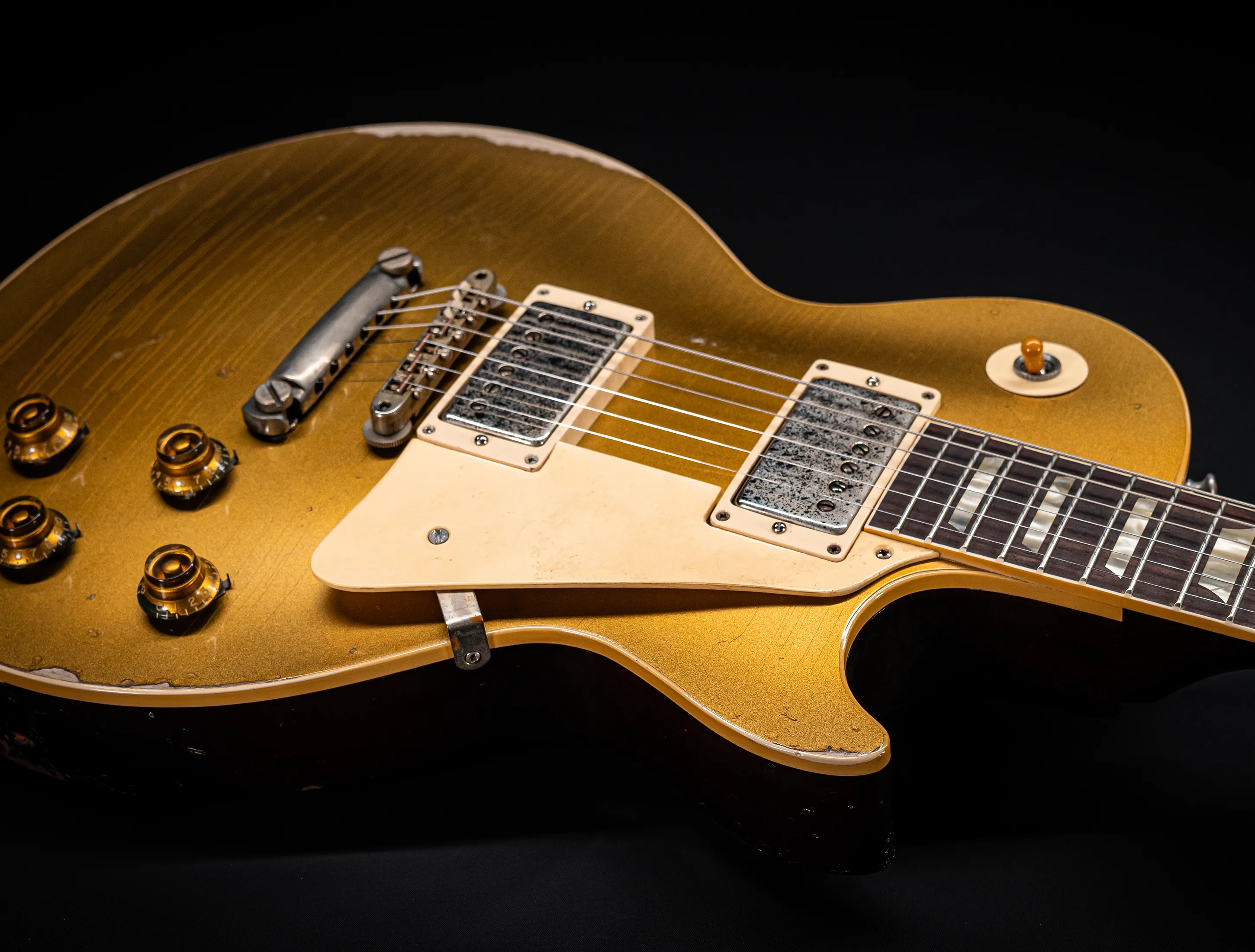 Gibson Les Paul 1957 Goldtop DARKBACK Murphy Lab Heavy Factory Special