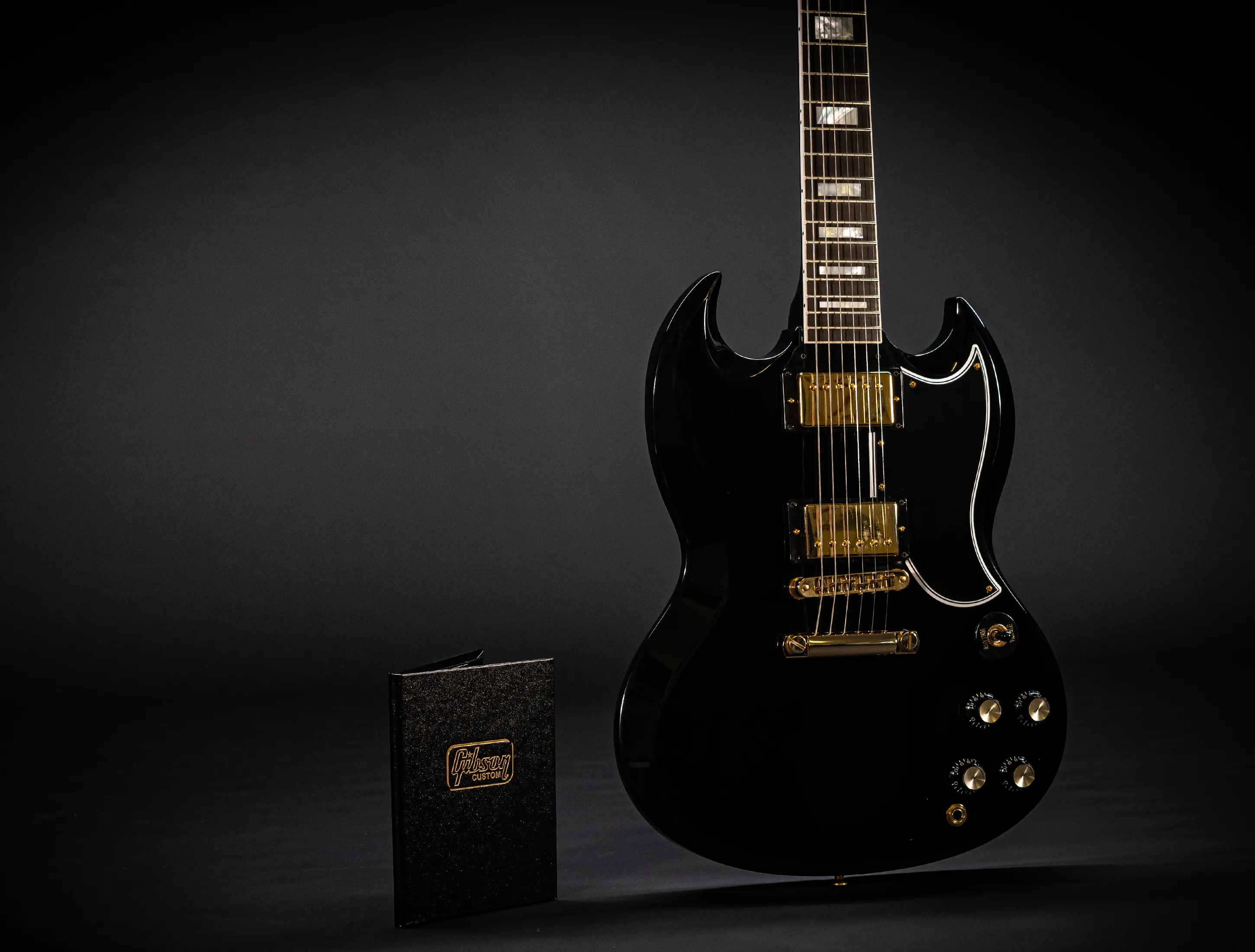 Gibson SG Custom 2 Pickup GLOSS Ebony