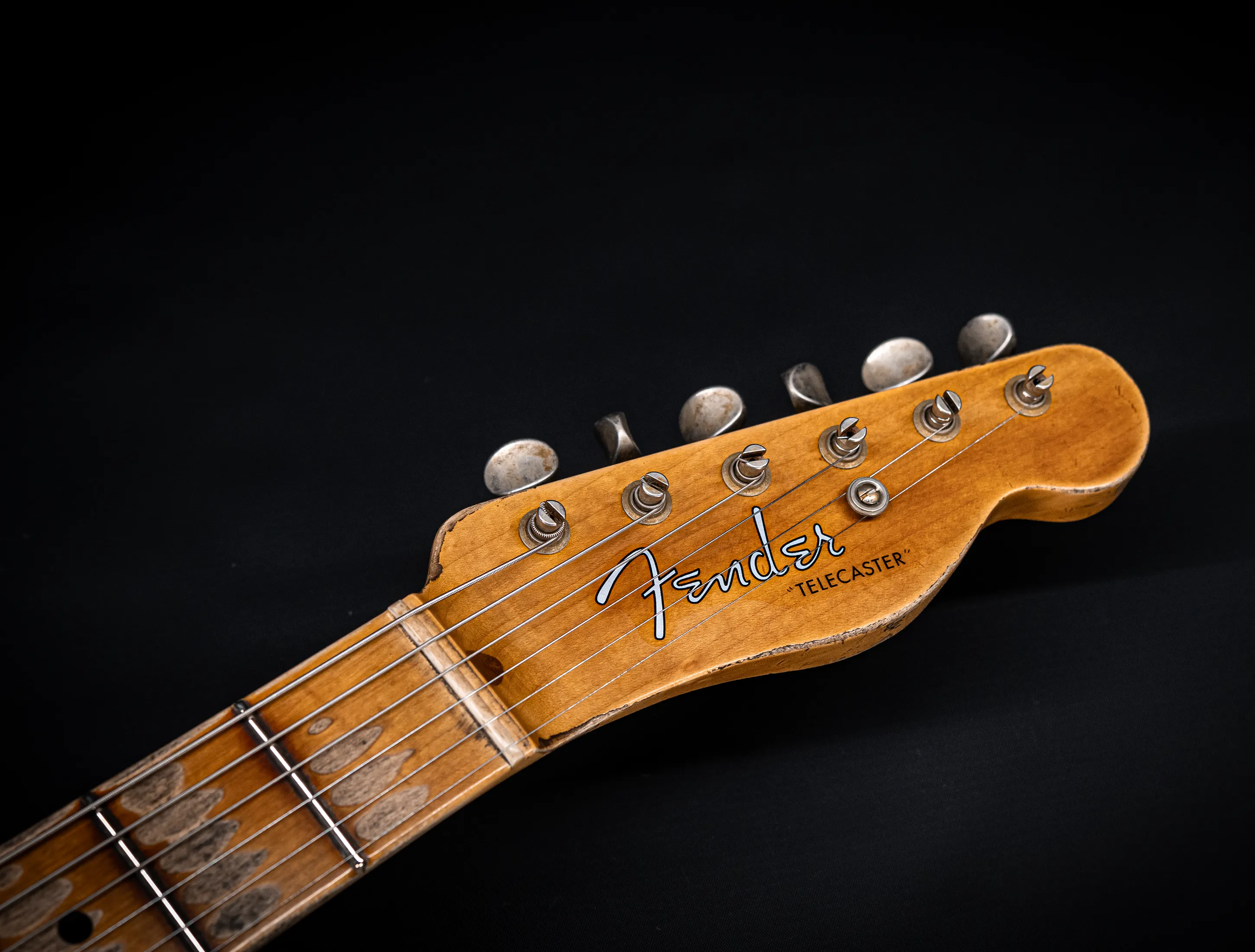 Fender MBD 1952 Telecaster Heavy Relic 1pc Ash Body - Butterscotch Blonde