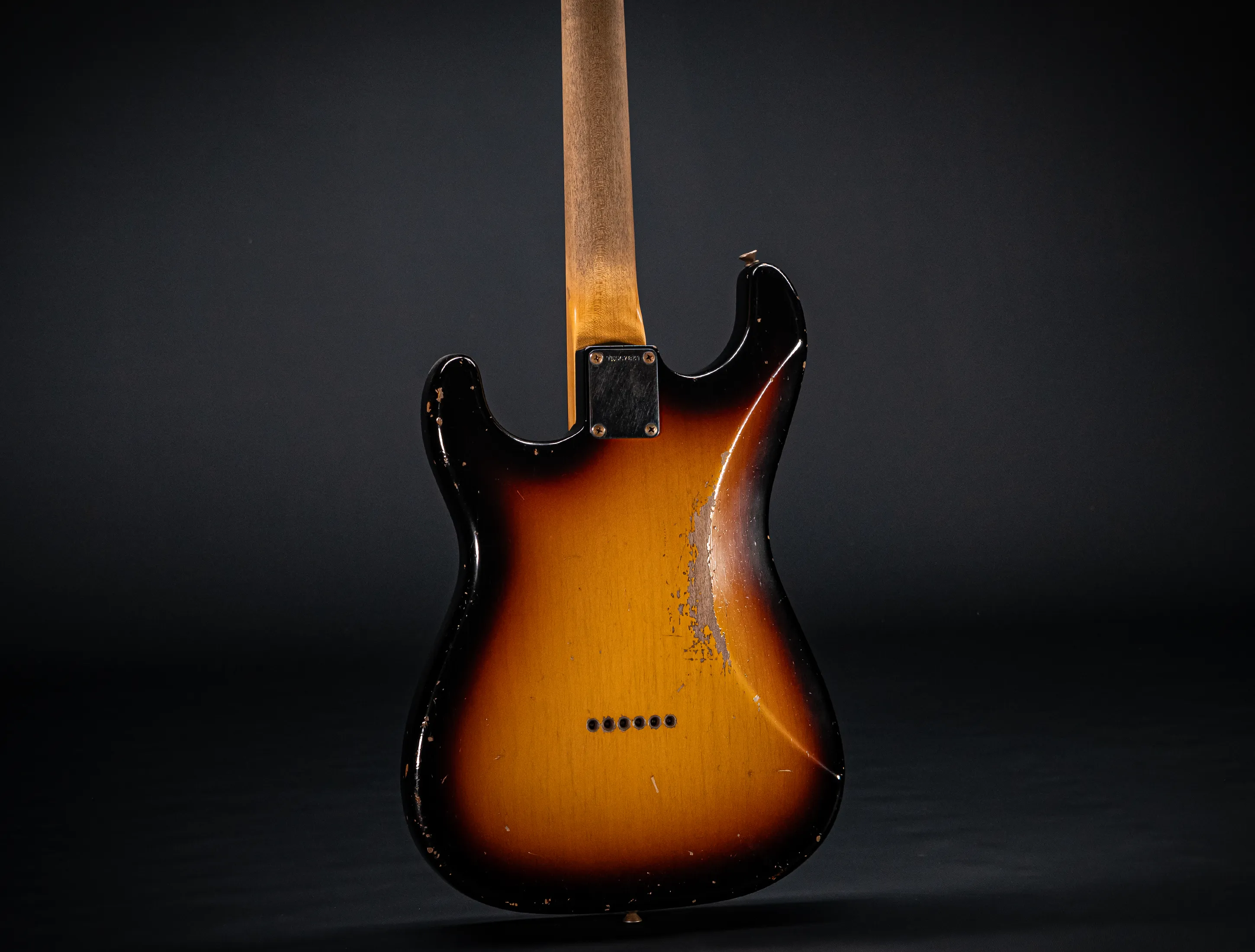 Fender Senior Masterbuilt Todd Krause 1963 Hardtail Humbucker Stratocaster Relic - Sunburst