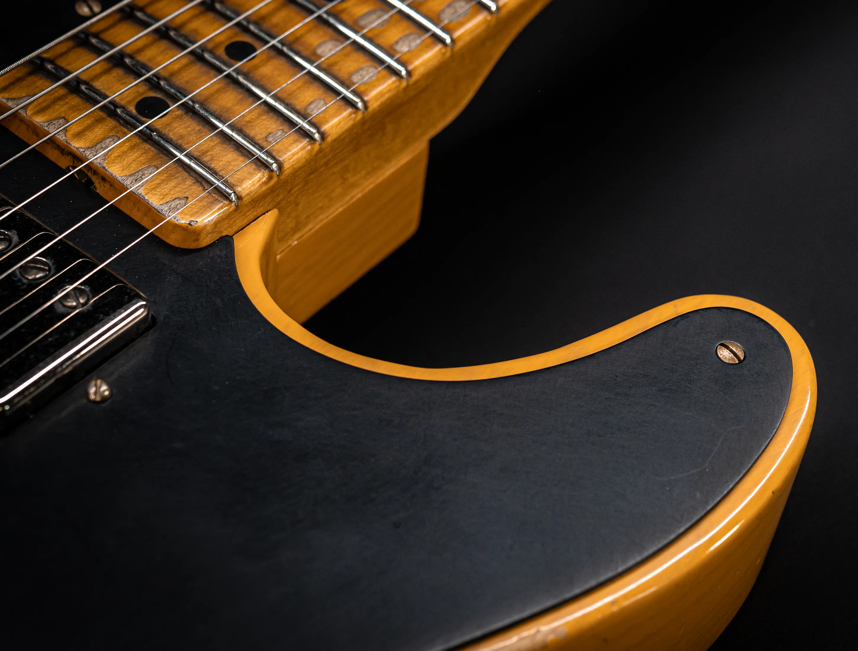 a173234Fender MBD Limited 1952 Humbucker Telecaster Heavy Relic - Butterscotch Blonde Muikhaus-Hermann