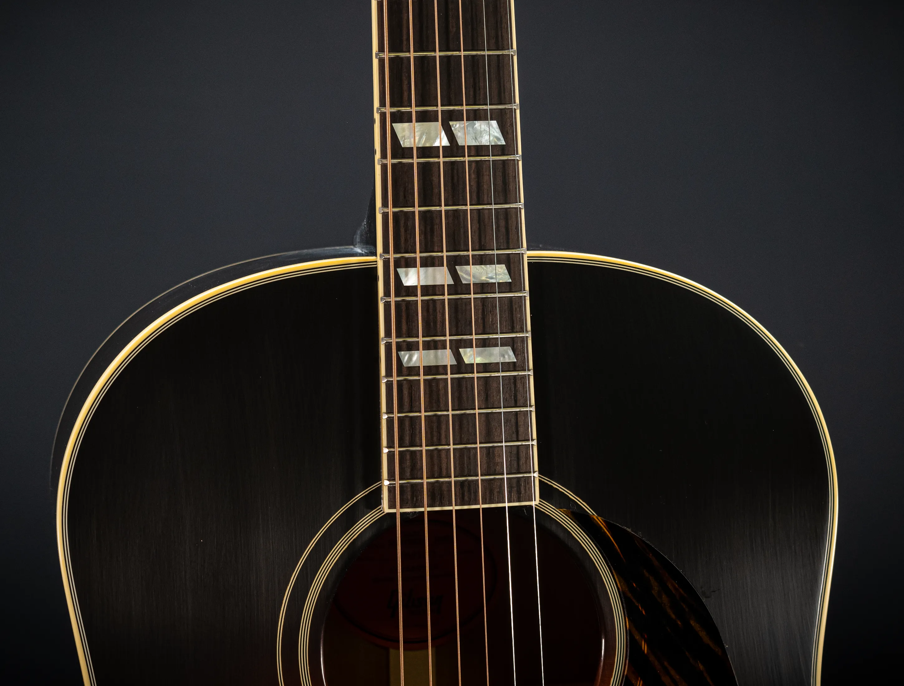 Show gallery (33 images) a174885-Gibson-Southern-Jumbo-EARLY-40s-Golden-Era-Custom-Shop-Adirondack-Vintage-Sunburst-