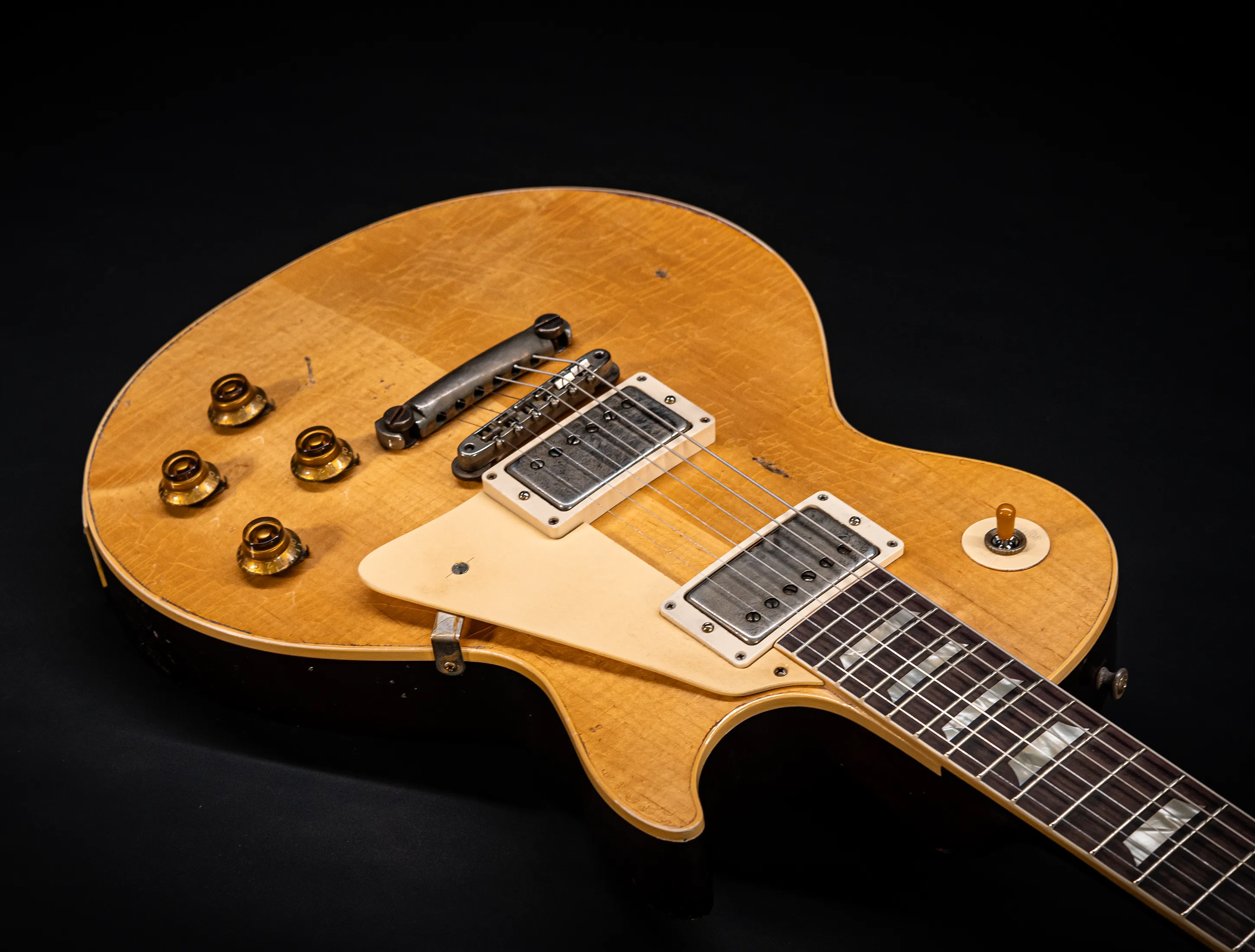 a173438 Gibson-Les-Paul-1958-Reissue-Murphy-Lab-Heavy-Aged-Factory-Special-Heroes-Greatest-Hits-Musikhaus-Hermann