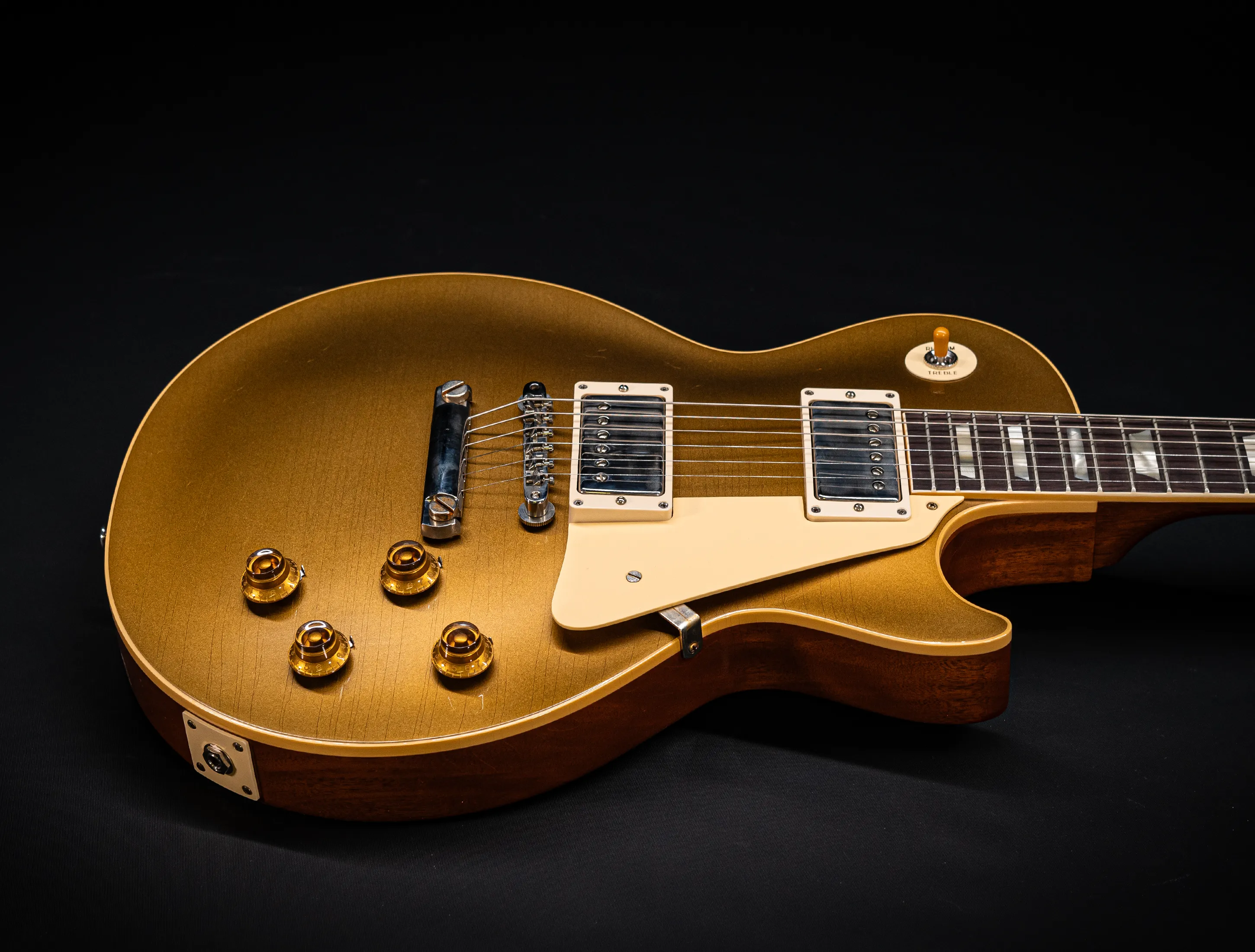 a171346 Gibson Les Paul 1957 Goldtop Reissue Murphy Lab Ultra Light Aged Musikhaus-Hermann