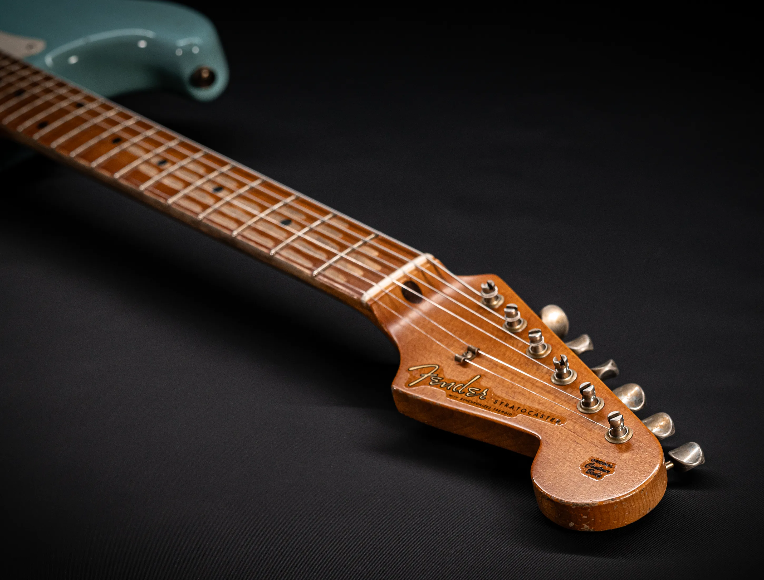 Fender Senior Masterbuilt Todd Krause 1957 Stratocaster Relic - Daphne Blue