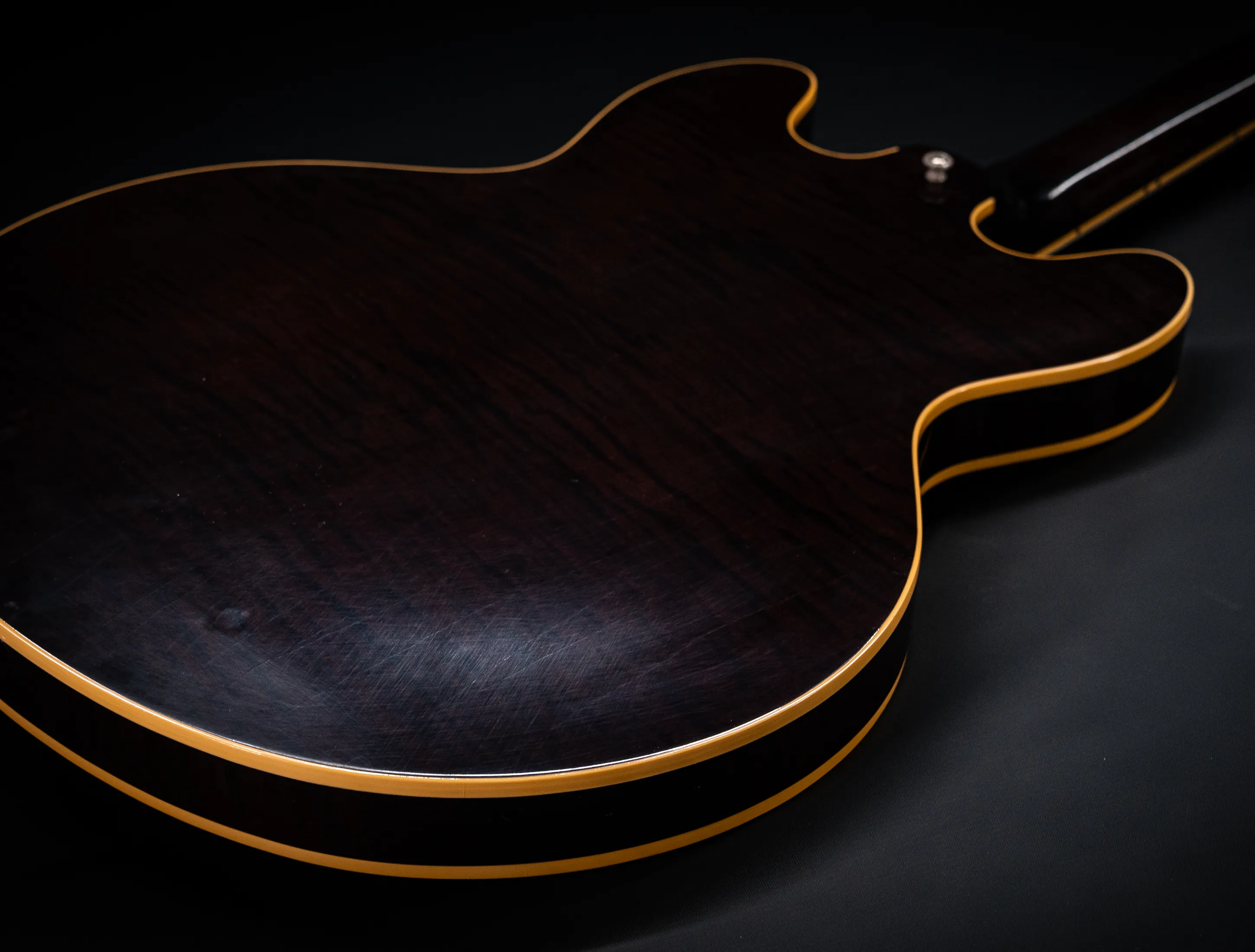 Gibson ES-335 1964 Custom Shop Murphy Lab Ultra Light Aged Figured Maple - Dark Walnut