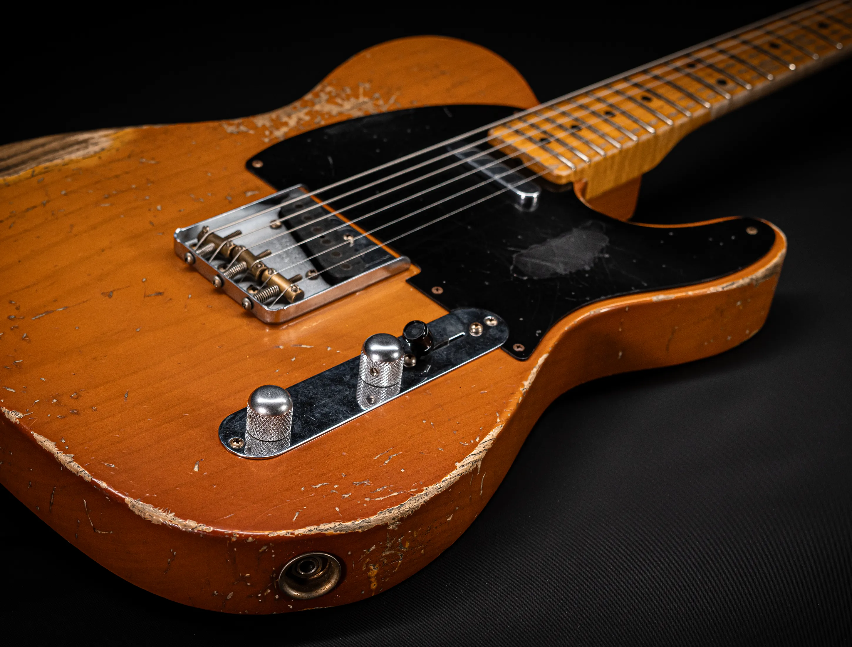 Fender Senior Masterbuilt Jason Smith 1952 Telecaster Heavy Relic - 1pc Ash Butterscotch Blonde