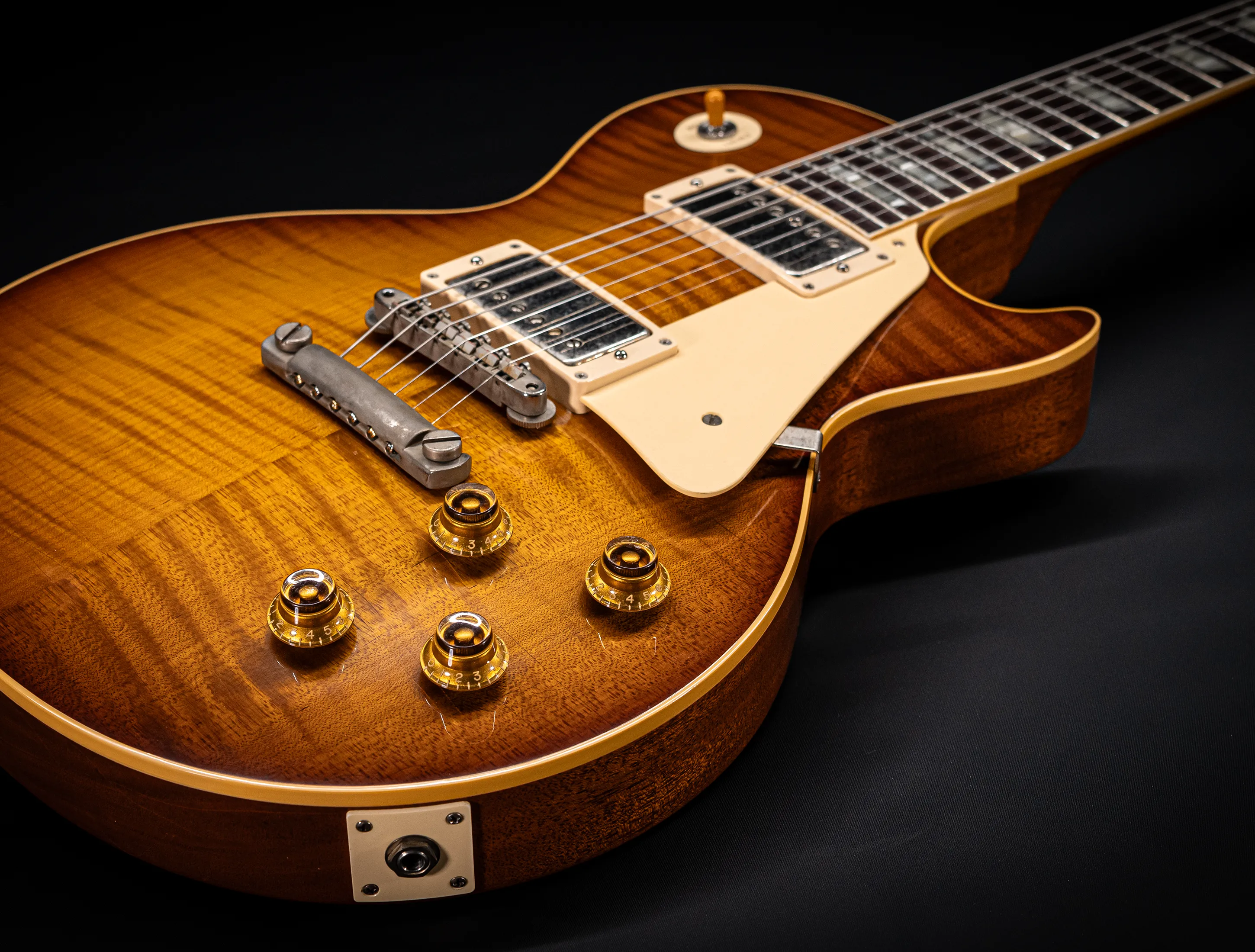 Gibson Les Paul 1959 Reissue Murphy Lab TORREFIED Ultra Light Aged Factory Special - Golden Poppy Burst