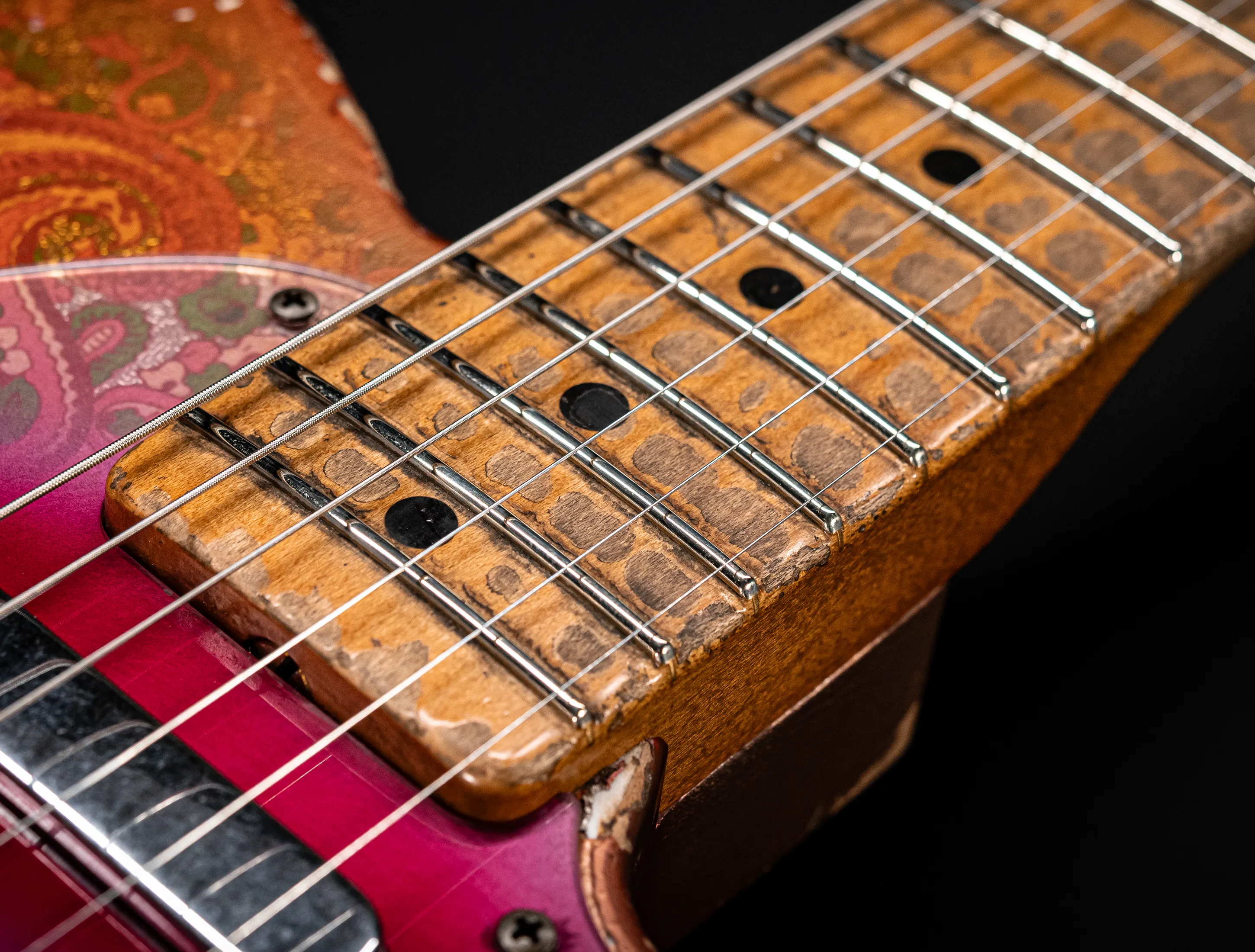 Fender Senior Masterbuilt Dale Wilson 1968 Telecaster Heavy Relic - Pink Paisley