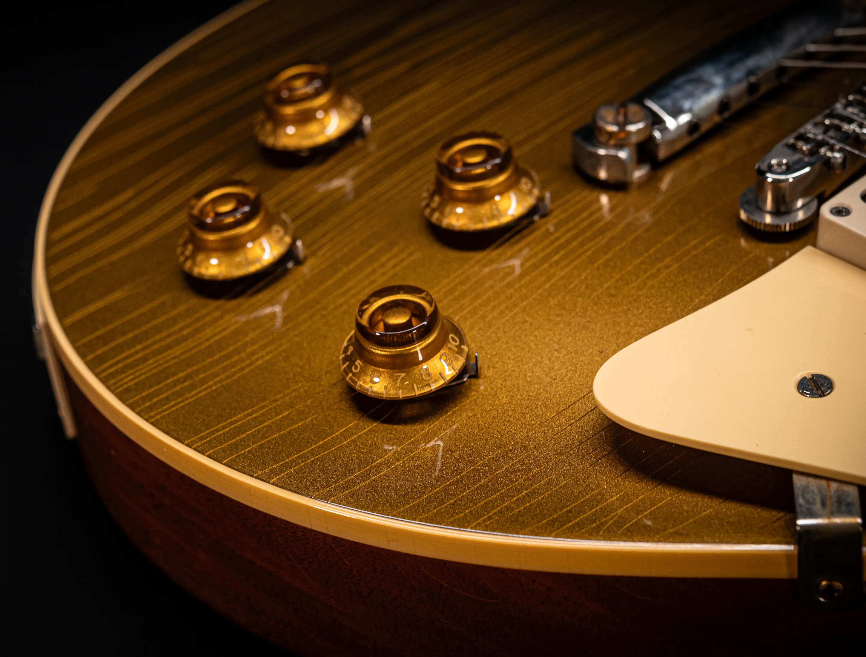 a171362 Gibson Les Paul 1957 Goldtop Reissue Murphy Lab Ultra Light Aged Musikhaus-Hermann