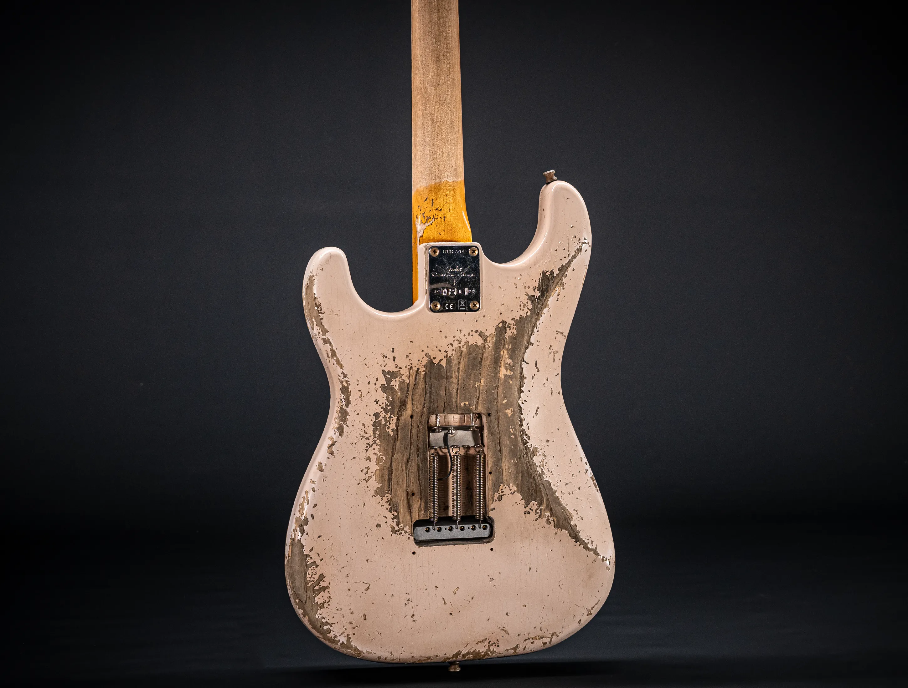 Fender MBD II 1962 Humbucker Stratocaster MIDAS Super Heavy Relic - ASH Body Shell Pink