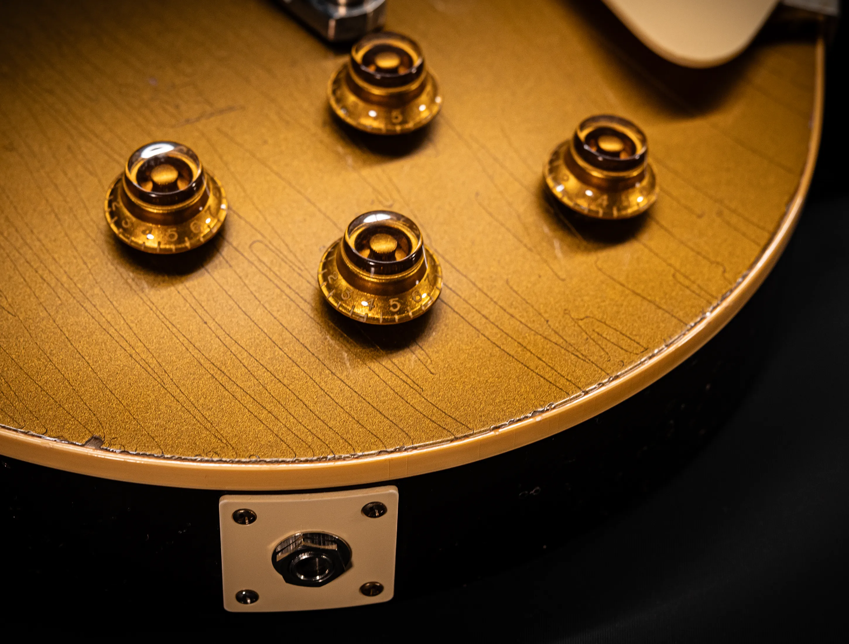 a164754 Gibson Les Paul 1957 Goldtop Darkback Reissue Murphy Lab Light Aged
