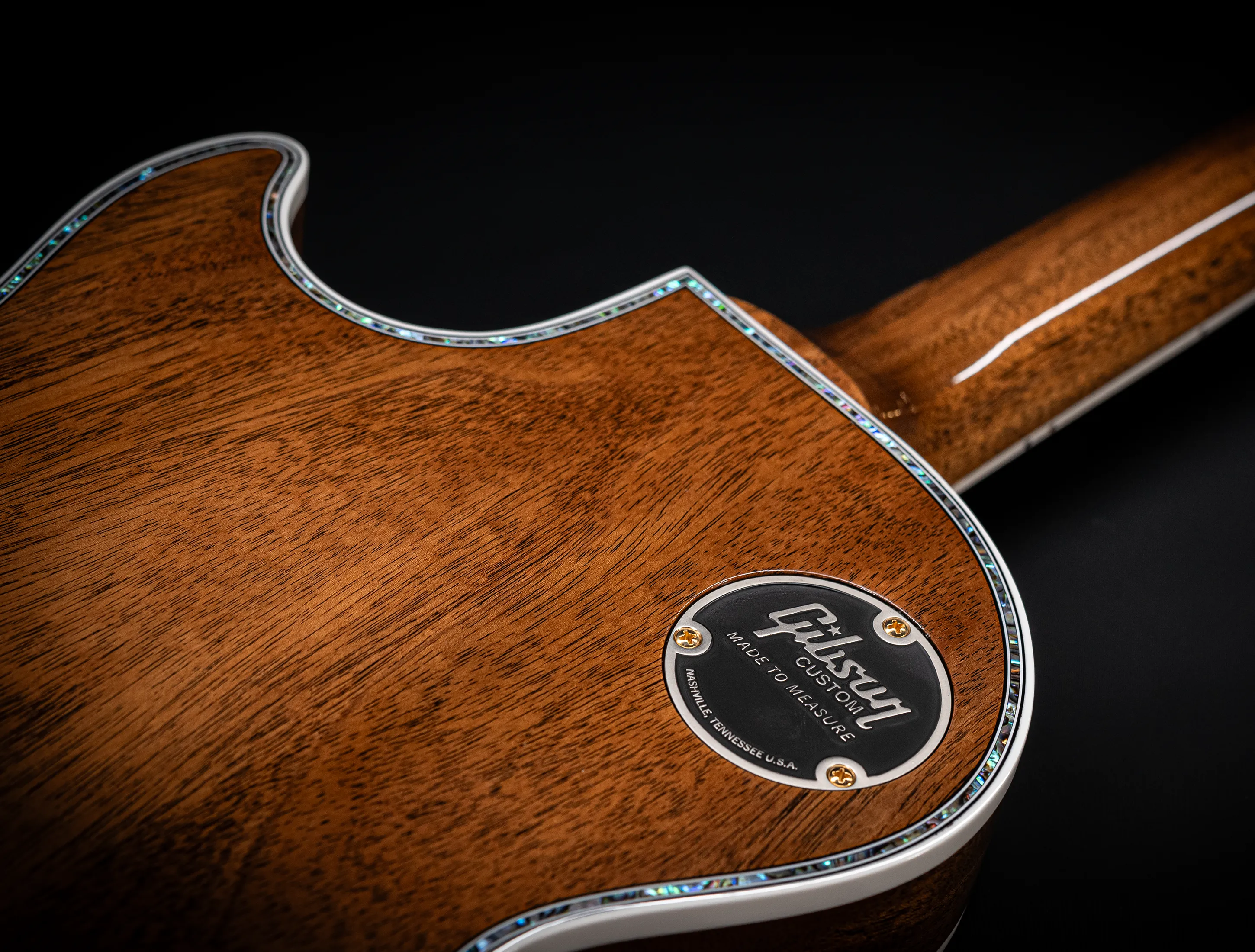 Gibson Les Paul ULTIMA BELLA VOCE Mastergrade Koa F-Hole GLOSS  - ONE-OF-A-KIND