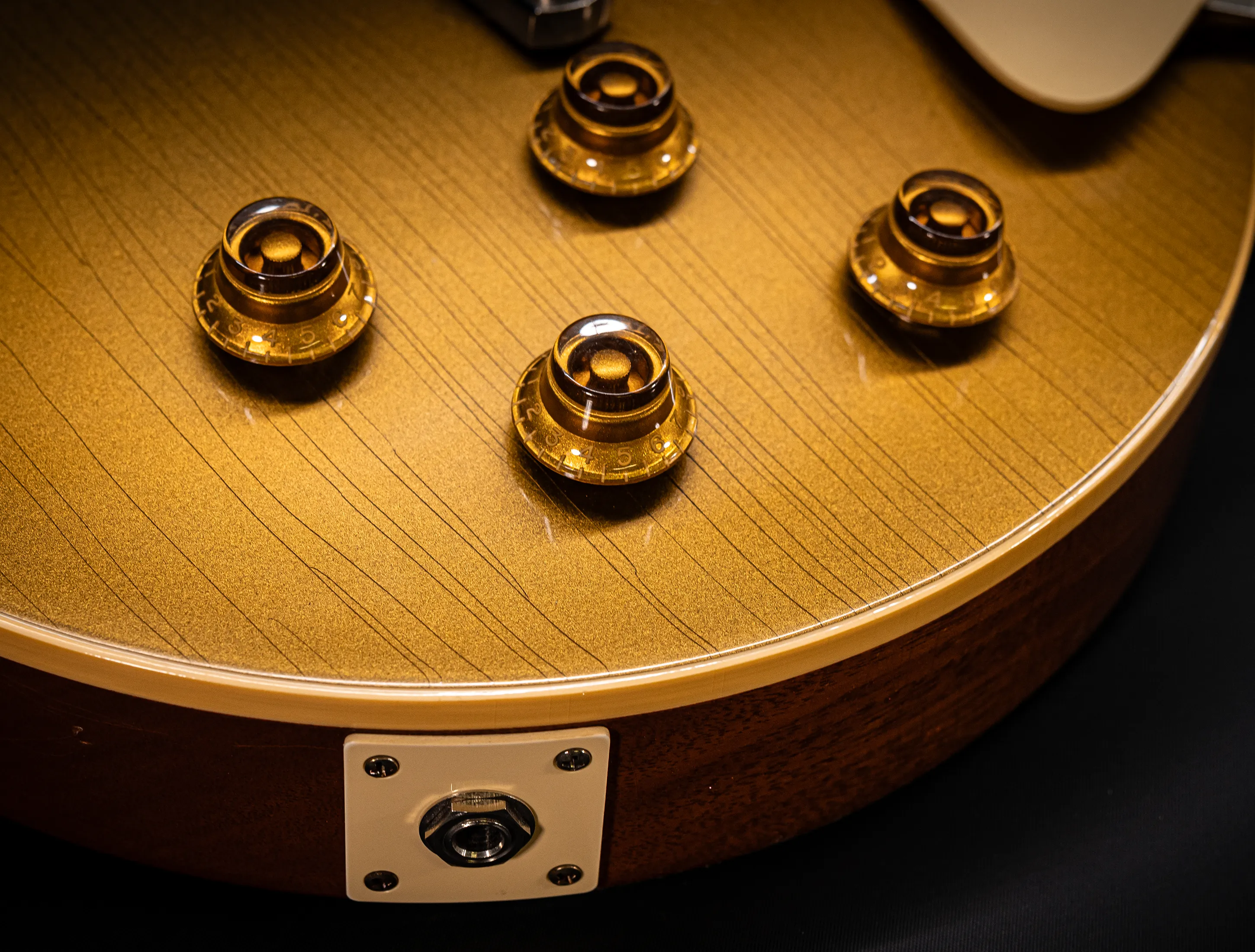 a171349 Gibson Les Paul 1957 Goldtop Reissue Murphy Lab Ultra Light Aged Musikhaus-Hermann