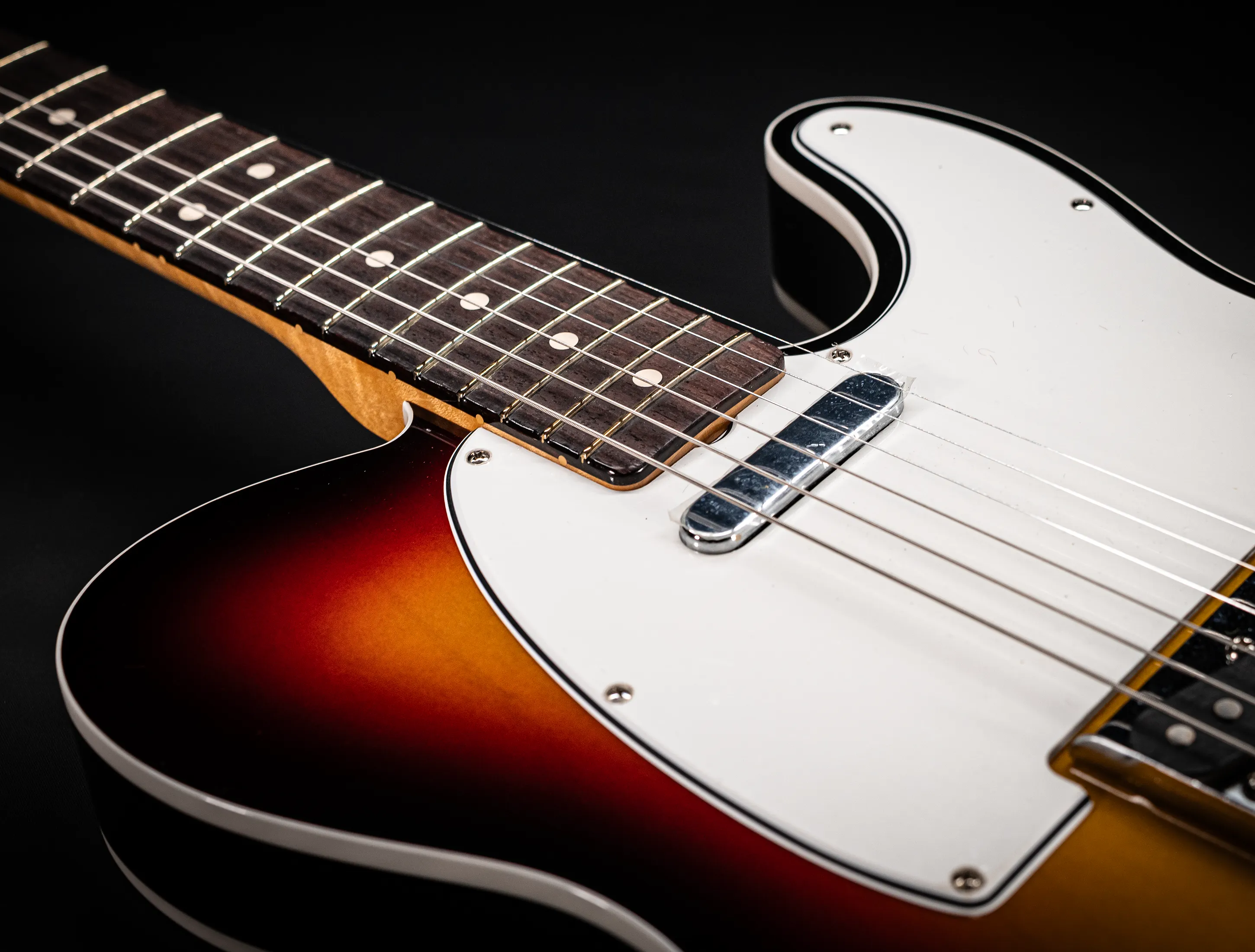 Fender MBD Limited 1960 Telecaster Custom NOS Flame Neck - Sunburst